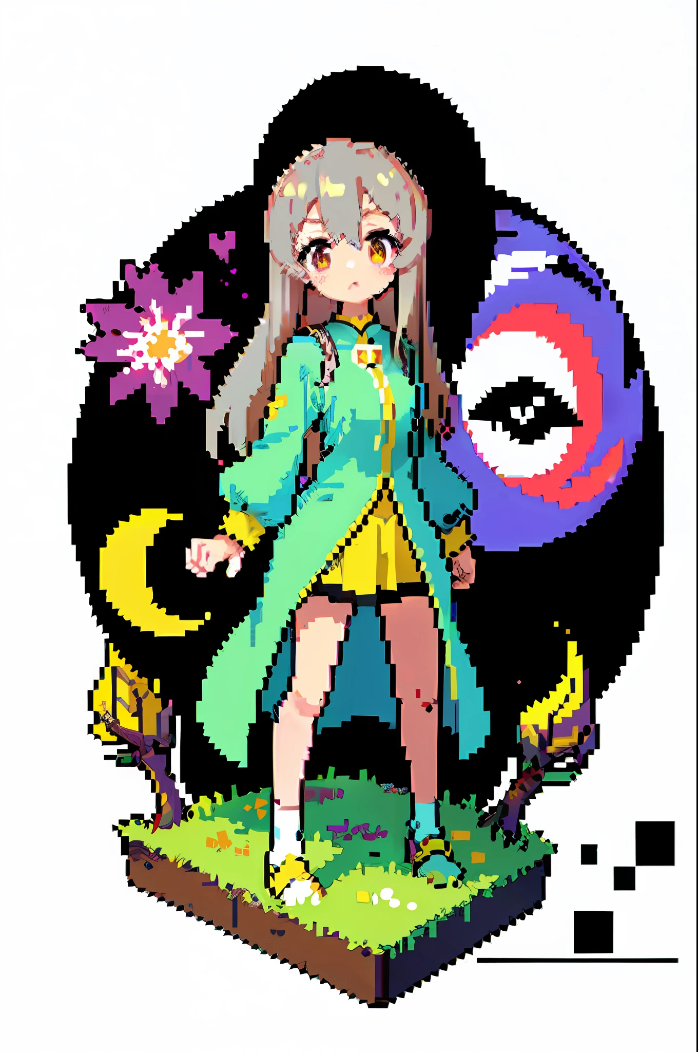 (masterpiece, superior quality, best quality), pixel, pixel art, oyamamahiro, full body,