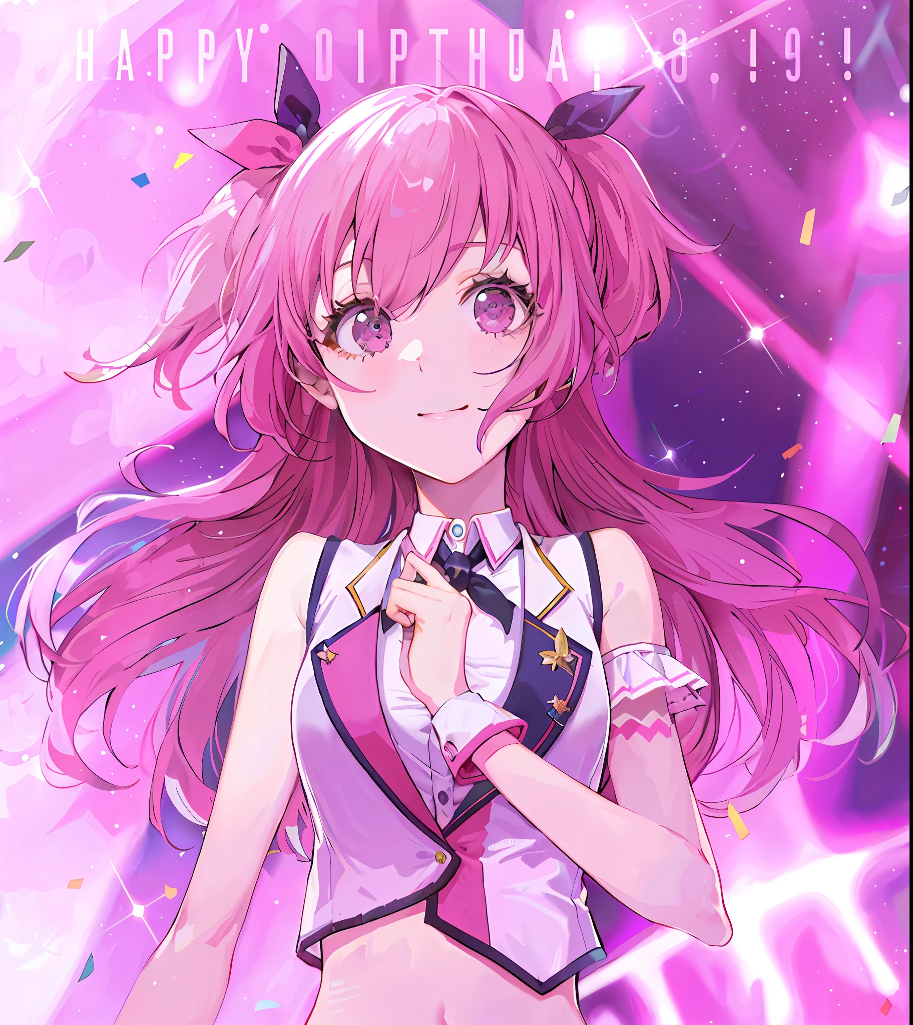 ((masterpiece, best)),(1girl),((mature woman)), light pink hair, dizzy, trumpet, ((office lady)), bangs, mid-chest, (full), slim, smiling, [wide hips] ,office,standing, aru \(blue archive\),