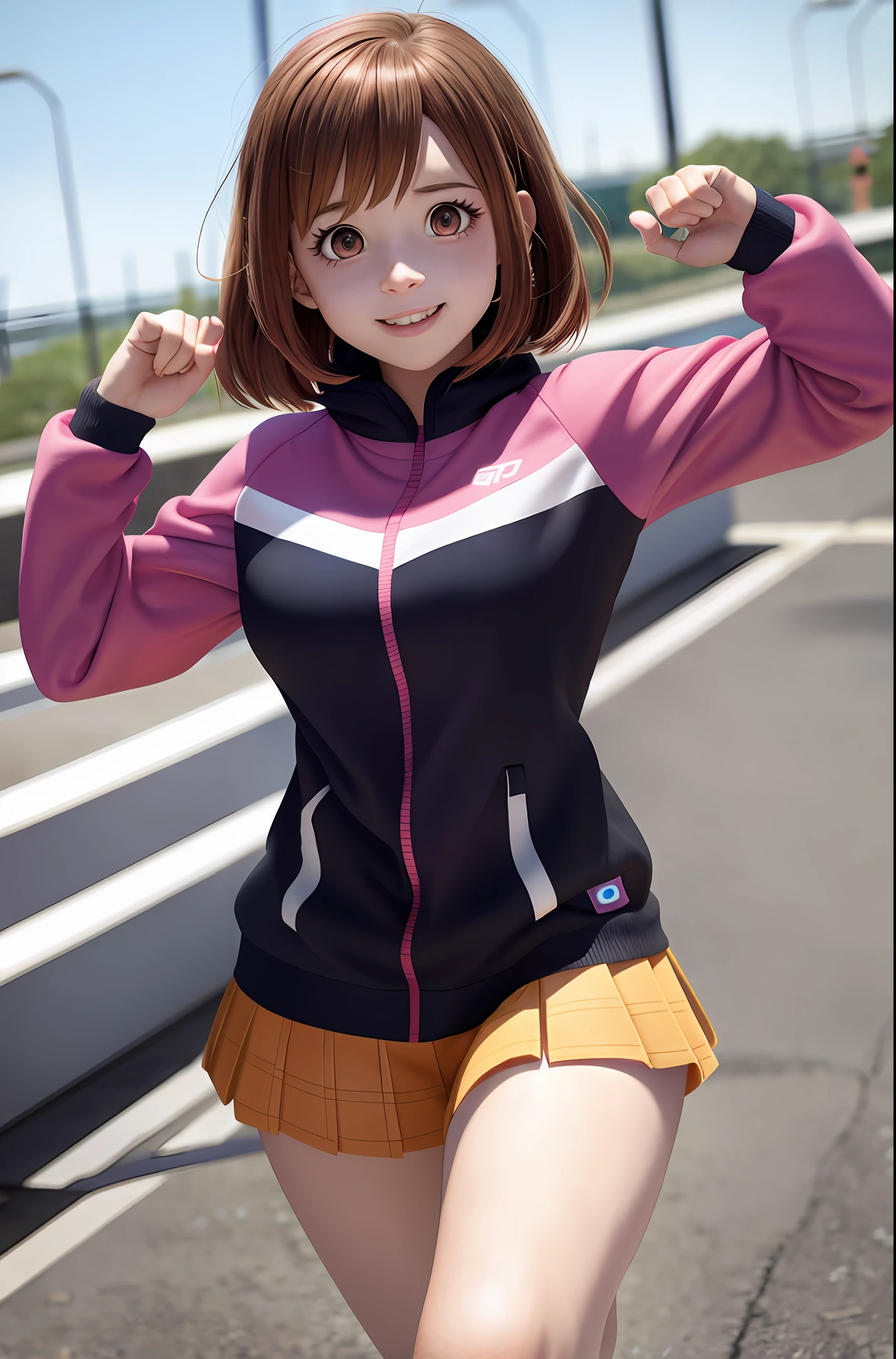 Uraraka Ochako , Boku no Hero Academia, HD, ultra realistic