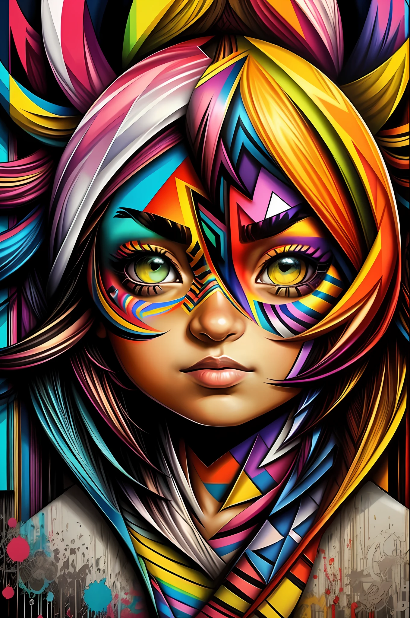 (TIGRE), Eduardo Kobra padding ,wall PORTRAIT geometric multidimensional, art, chibi,
yang08k, beautiful, colorful,
masterpieces, top quality, best quality, official art, beautiful and aesthetic,