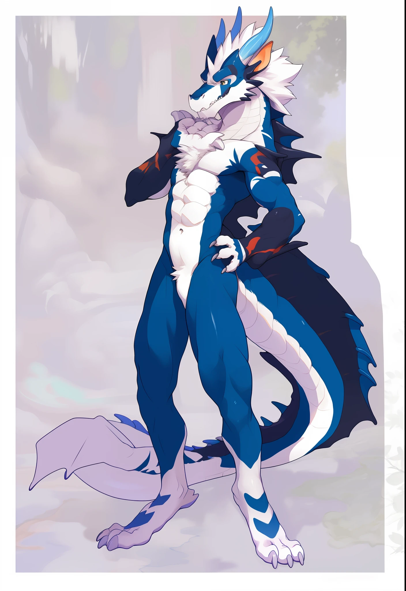 NJ5 Furry, ((dragon,)), white fur, male, kimono, ((extremely realistic shadows, masterpieces, extremely detailed, realistic)),
, strong, mature male, dynamic pose latex gel coat