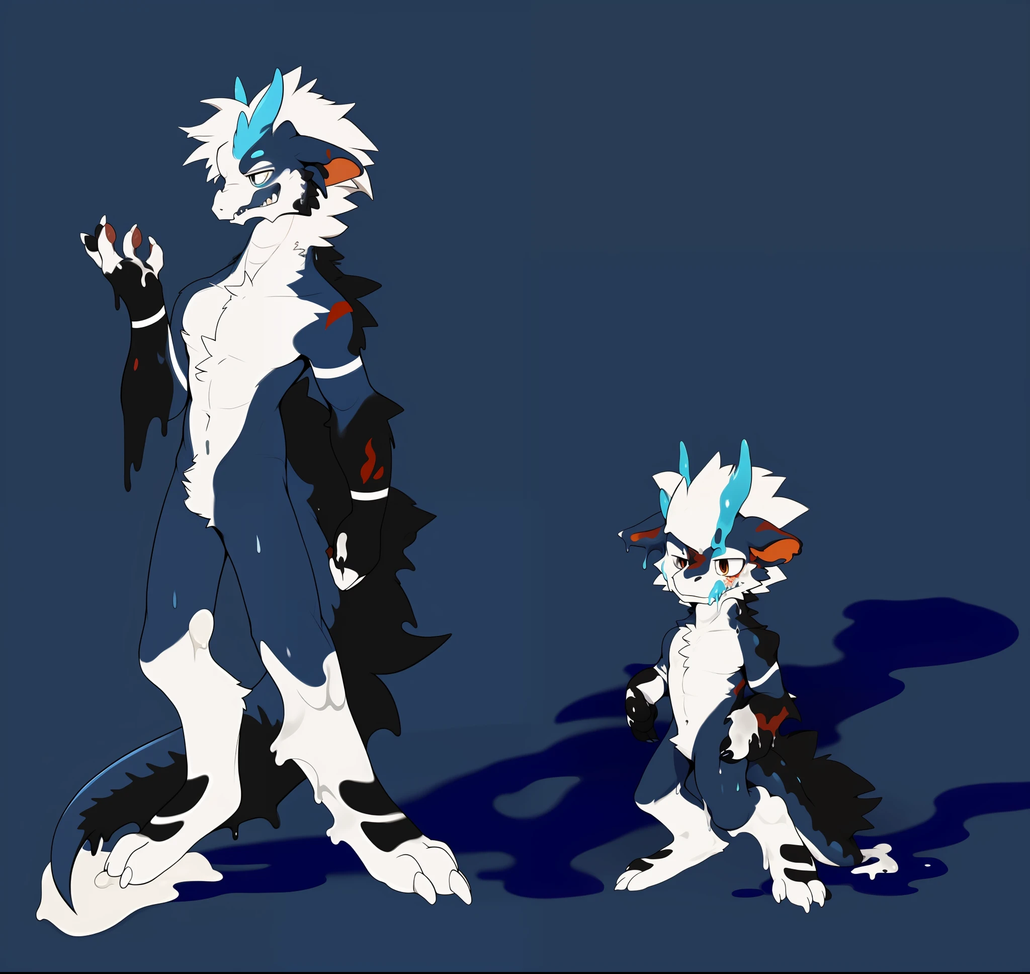 NJ5 Furry, ((dragon,)), white fur, male, kimono, ((extremely realistic shadows, masterpieces, extremely detailed, realistic)),
, strong, mature male, dynamic pose (furry art, plumlucky:1.4), explicit, furry, mane, 4k, (solo, dragon furred_dragon male,:1.2) collar, latex, rubber, (goo_transformation, mid_transformation, :1.4), (by Plulmucky:1.2), complex, elegant, very detailed, centered, crappy, digital painting, artstation, concept art, smooth, sharp focus, complex, elegant, highly detailed, centered, lame, digital painting, artstation, concept art, smooth, sharp focus