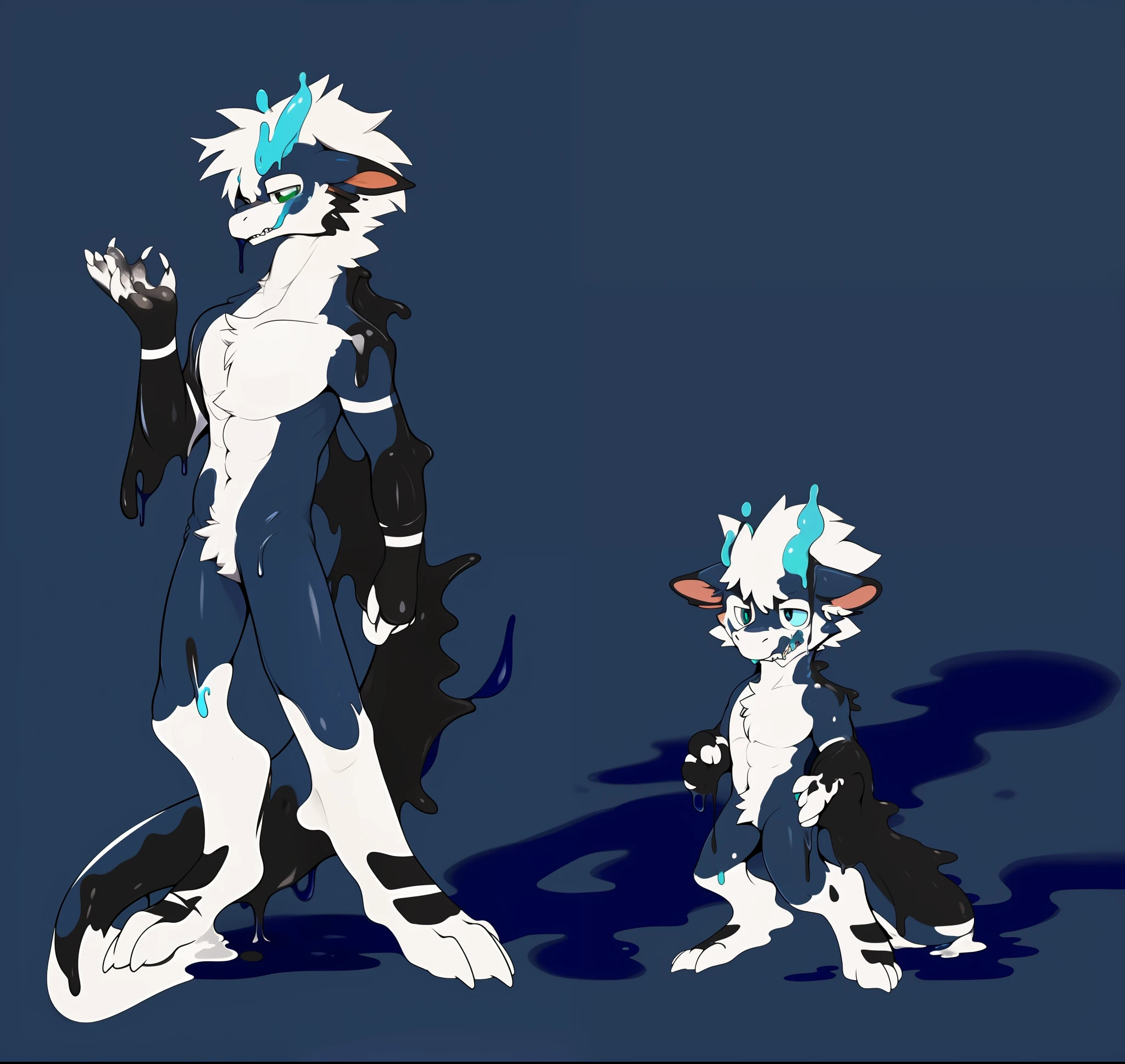 NJ5 Furry, ((dragon,)), white fur, male, kimono, ((extremely realistic shadows, masterpieces, extremely detailed, realistic)),
, strong, mature male, dynamic pose (furry art, plumlucky:1.4), explicit, furry, mane, 4k, (solo, dragon furred_dragon male,:1.2) collar, latex, rubber, (goo_transformation, mid_transformation, :1.4), (by Plulmucky:1.2), complex, elegant, very detailed, centered, crappy, digital painting, artstation, concept art, smooth, sharp focus, complex, elegant, highly detailed, centered, lame, digital painting, artstation, concept art, smooth, sharp focus