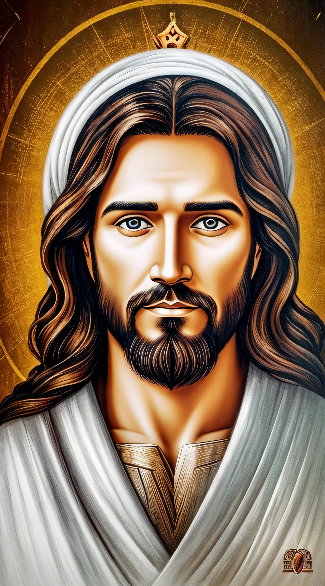 Reak and Traditional Face of Jesus Christ --auto --s2