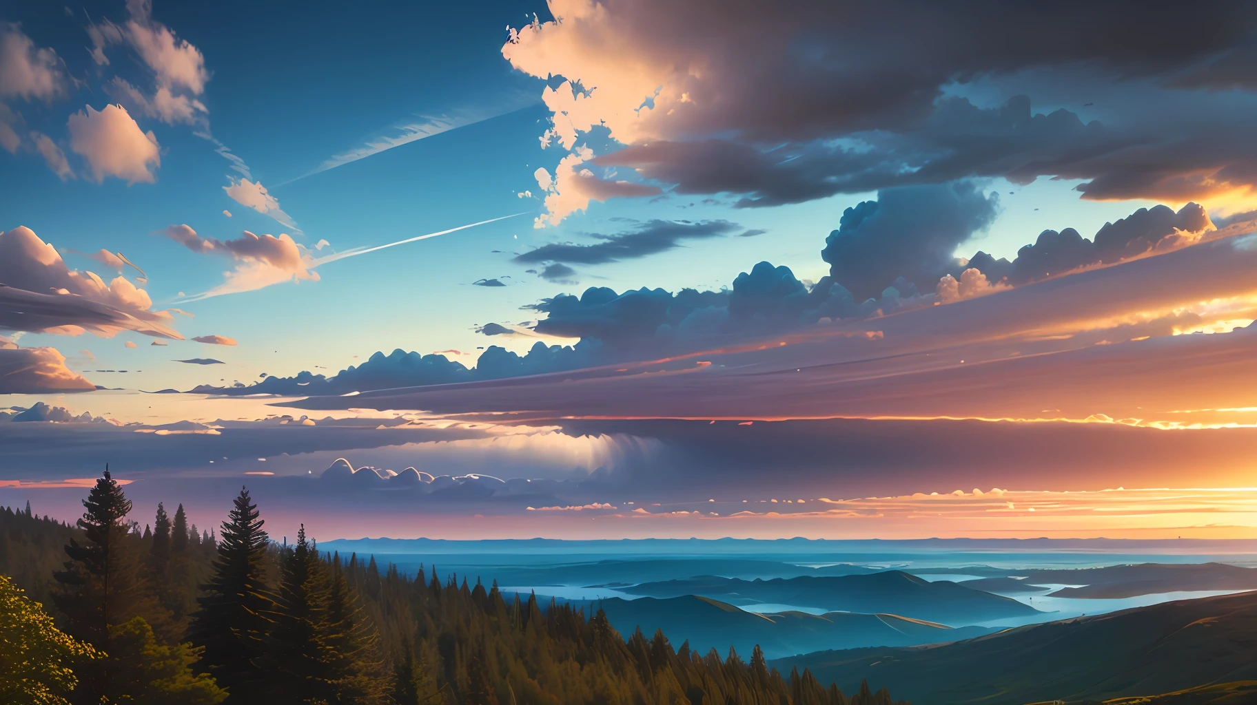 Natural landscape, calm, motivational --auto --s2