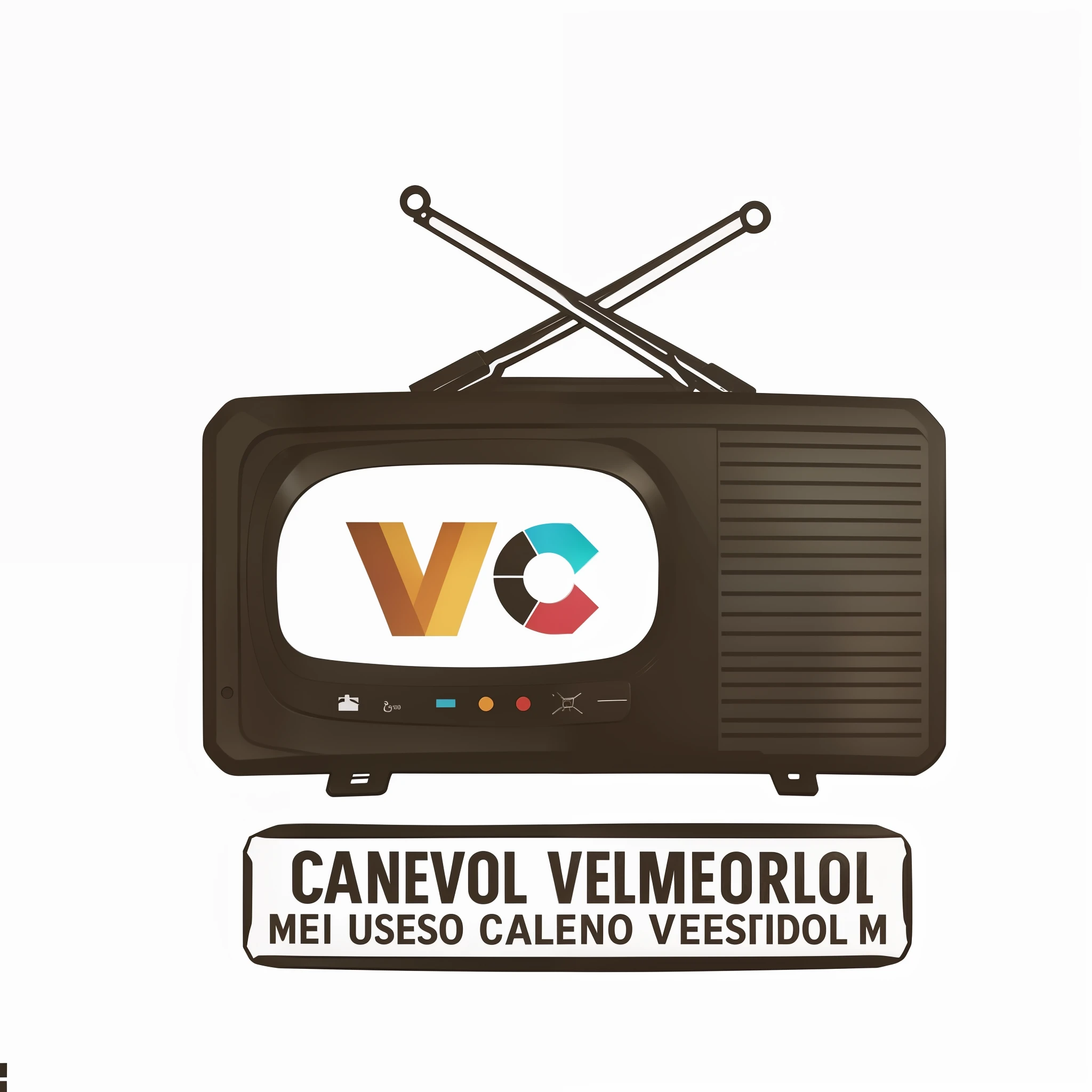 Change the text "CANEVOL VELMEORLOL IVEI USESO CALENO VEESTIDOLM" to Old Channel. Keep everything else in the picture. --auto --s2