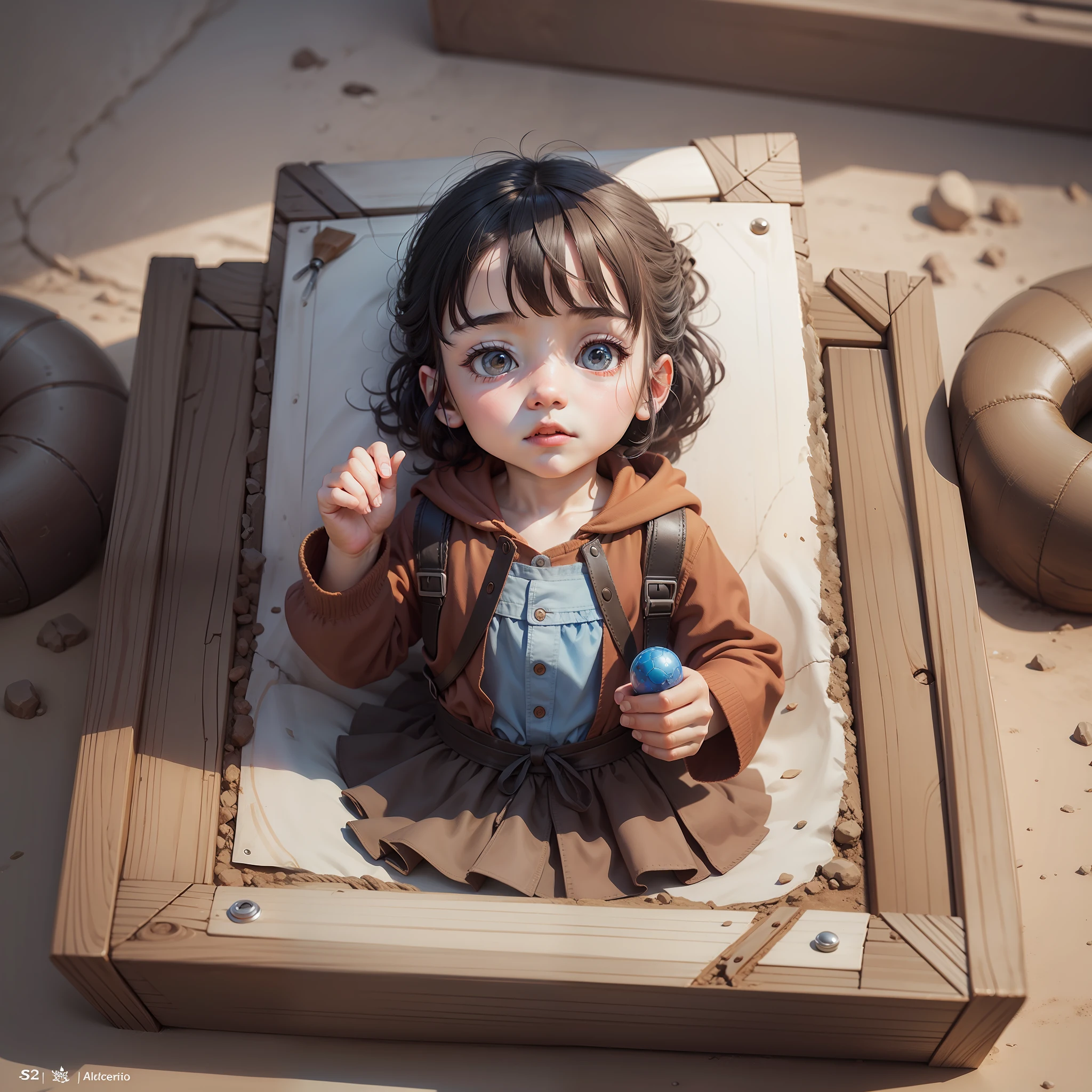 Create a children's story character --auto --s2