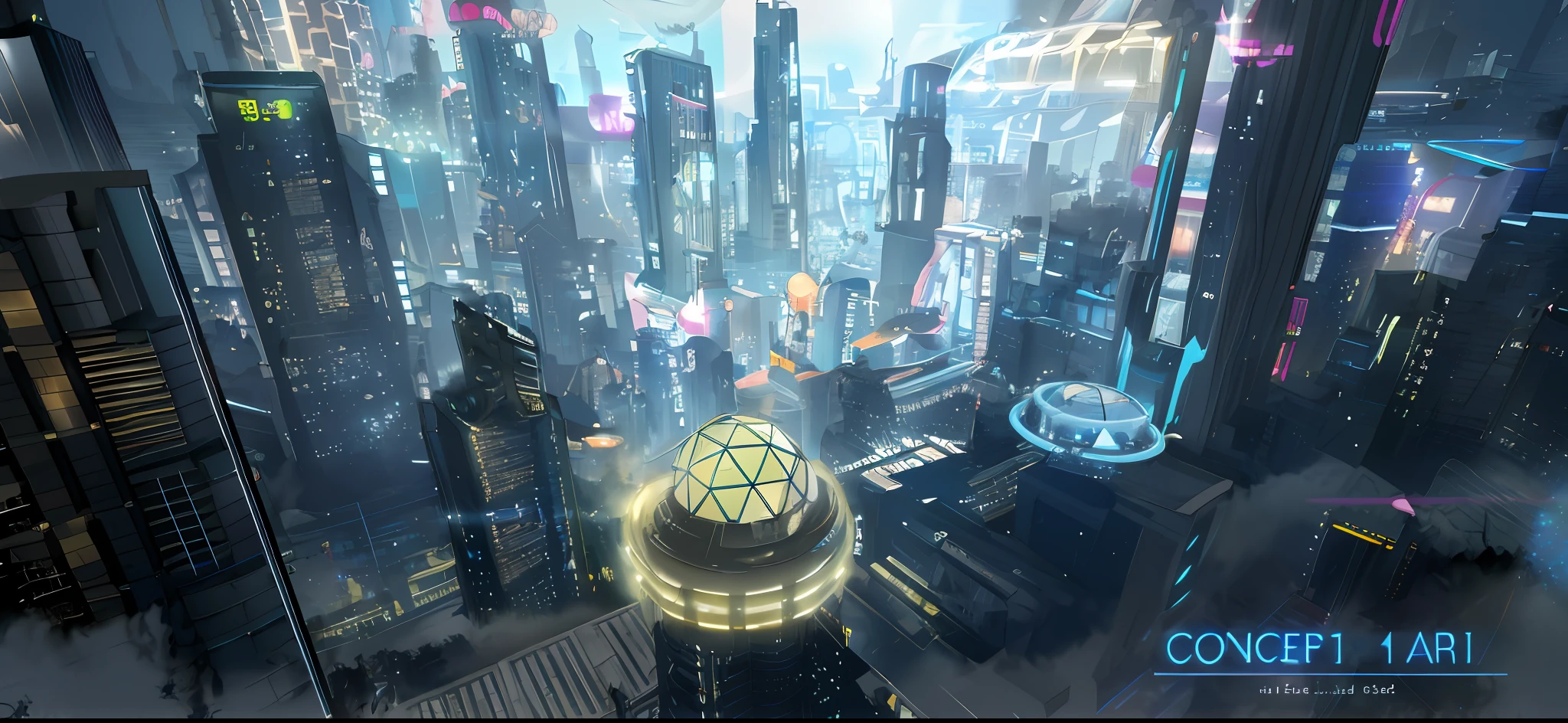 futuristic city with futuristic buildings and futuristic lights in the sky, aerial view of cyberpunk city, hyperfuturistic city, futuristic metropolis, main building as casino, futuristic dystopian city, surreal cyberpunk city, futuristic cyberpunk city, futuristic cyberpunk city, futuristic cyberpunk city, futuristic cyberpunk scene, in cyberpunk city,