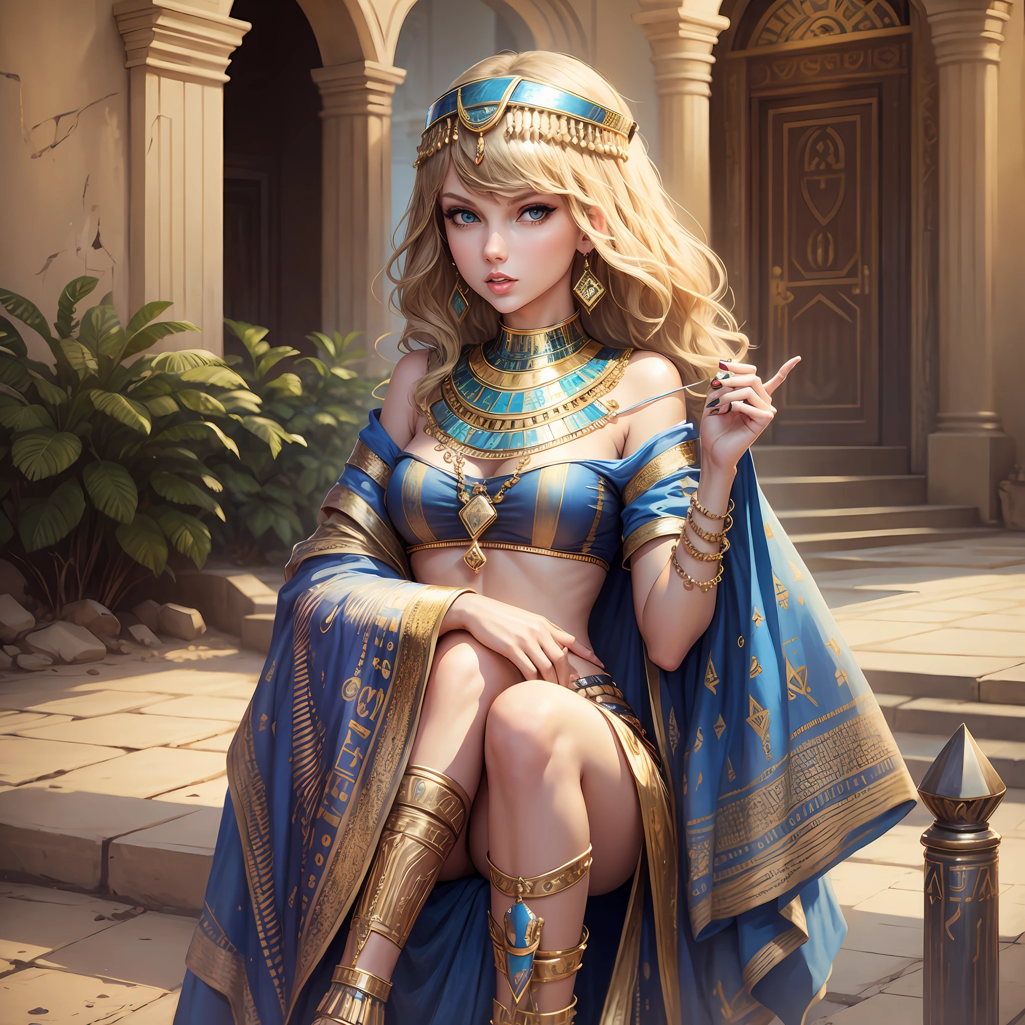 Taylor swift with egypt style --auto --s2