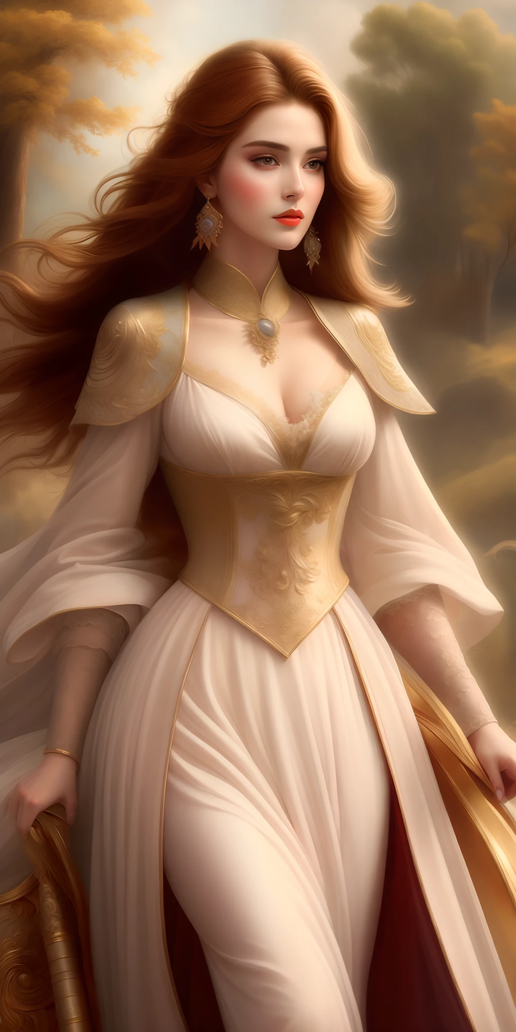 Highest Image quality, high resolution 8k,painting of a beautiful woman, beautiful woman,riding a horse in a dress,very well detailed painting,wlop painting style, beautiful character painting, beautiful painting, very well detailed painting,graphic artist magali villeneuve, by Yang J, wlop art, art by edouard bisson, beautiful fantasy painting, Art by Wlop and Greg Rutxowski, Stylish Digital Painting, Oil Painting Style, Beautiful Digital Painting, Beautifully Detailed