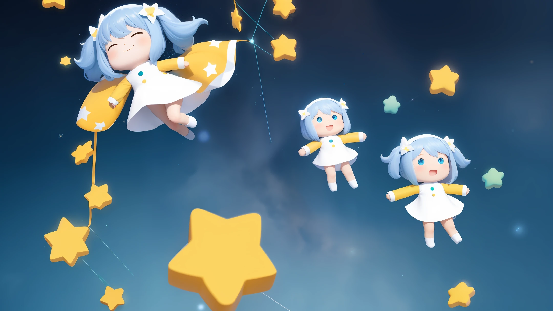 Family constellation dolls