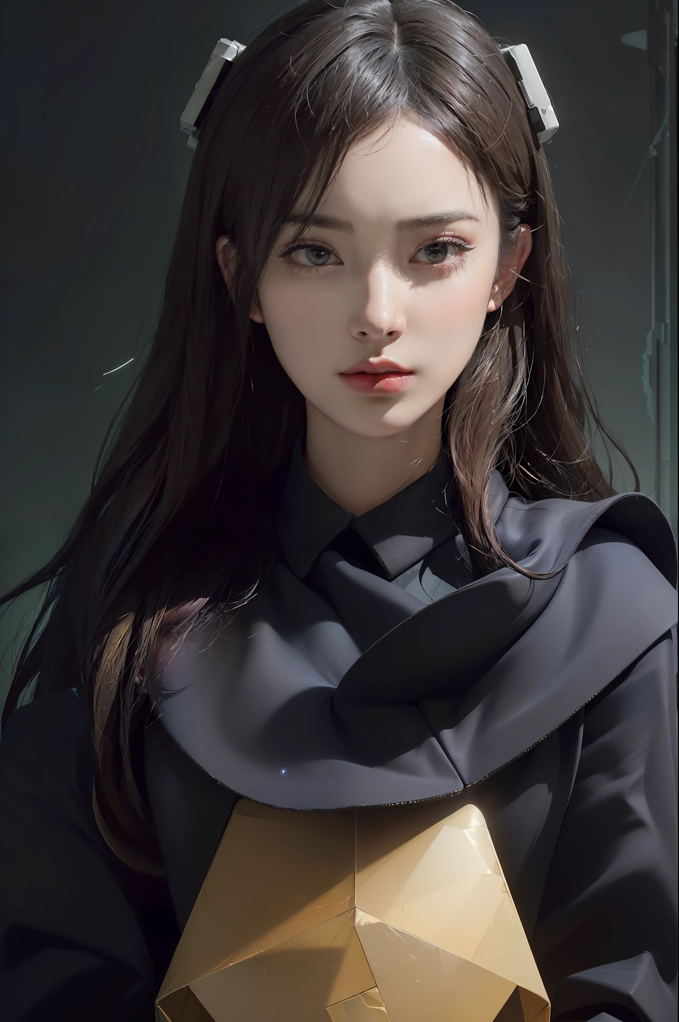 (front focus),(in the dark:1.6),
(masterpiece, top quality, best, official art, beautiful and aesthetic:1.2),(masterpiece, top quality, best quality, official art, beautiful and aesthetic:1.2),(masterpiece, top quality, best quality, official art, beautiful and aesthetic:1.2), 1girl, glitch art, (digital distortion), pixelated fragments, data corruption,colorful noise, visual chaos,contemporary aesthetics