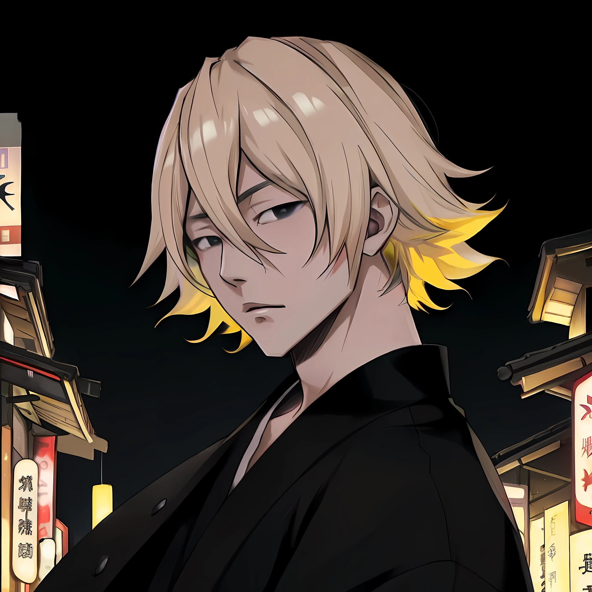 A closeup of a person with black hair and a black jacket, best Konachan 4K anime wallpaper, anime key art, main anime visuals, cute guy in demon slayer art, badass 8k anime, cute japanese demon boy, shigenori soejima illustration, ryuta ueda art, anime key visual, male anime character, kabuto
