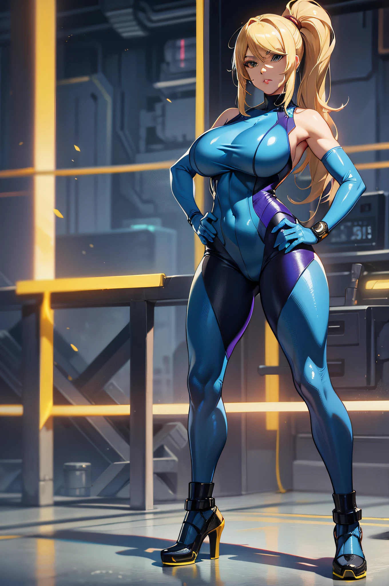 full body close up,30 years old ,samus aran,milf