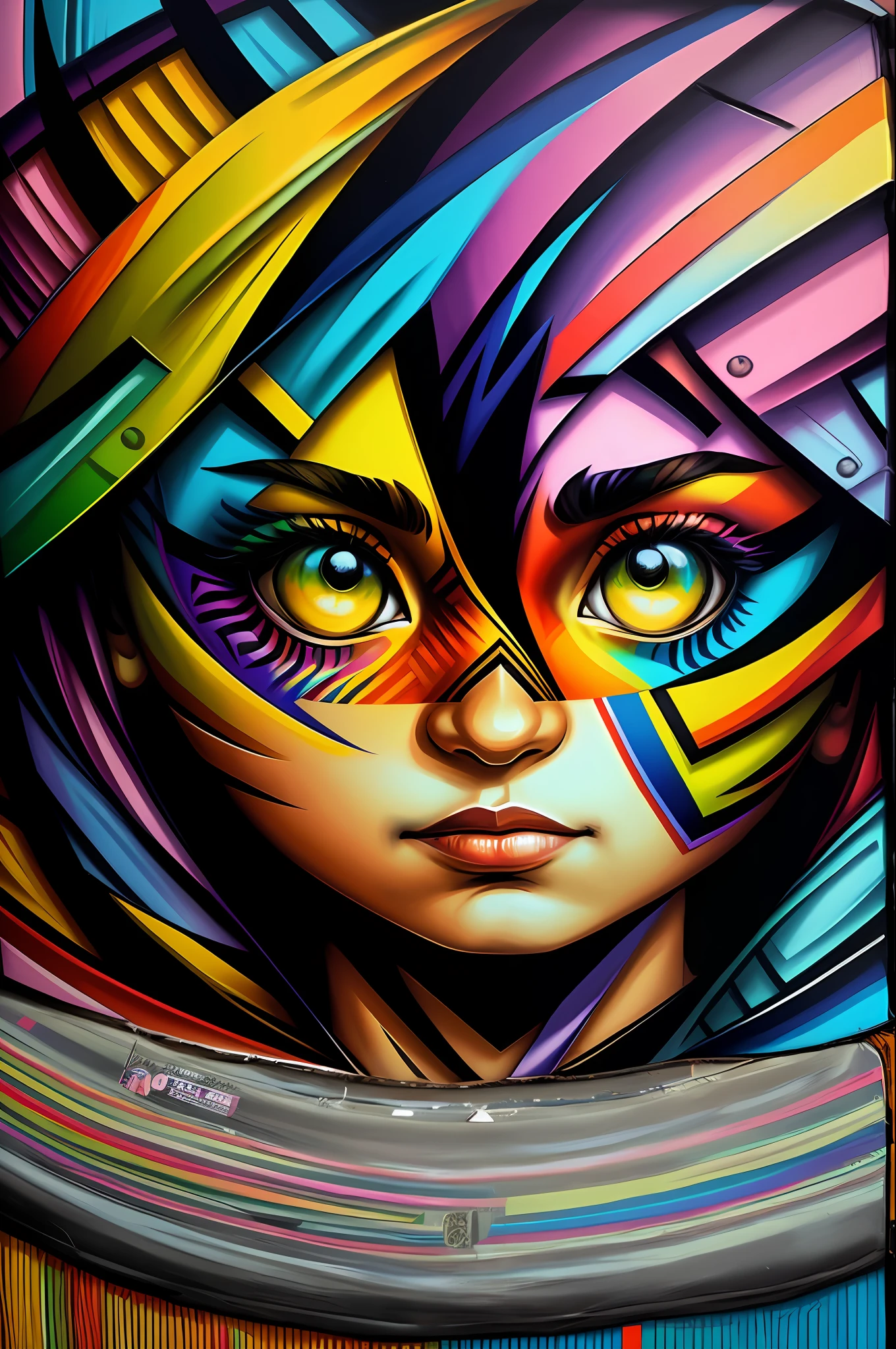 (Tigre), Eduardo Kobra padding ,wall PORTRAIT geometric multidimensional, art, chibi,
yang08k, beautiful, colorful,
masterpieces, top quality, best quality, official art, beautiful and aesthetic,