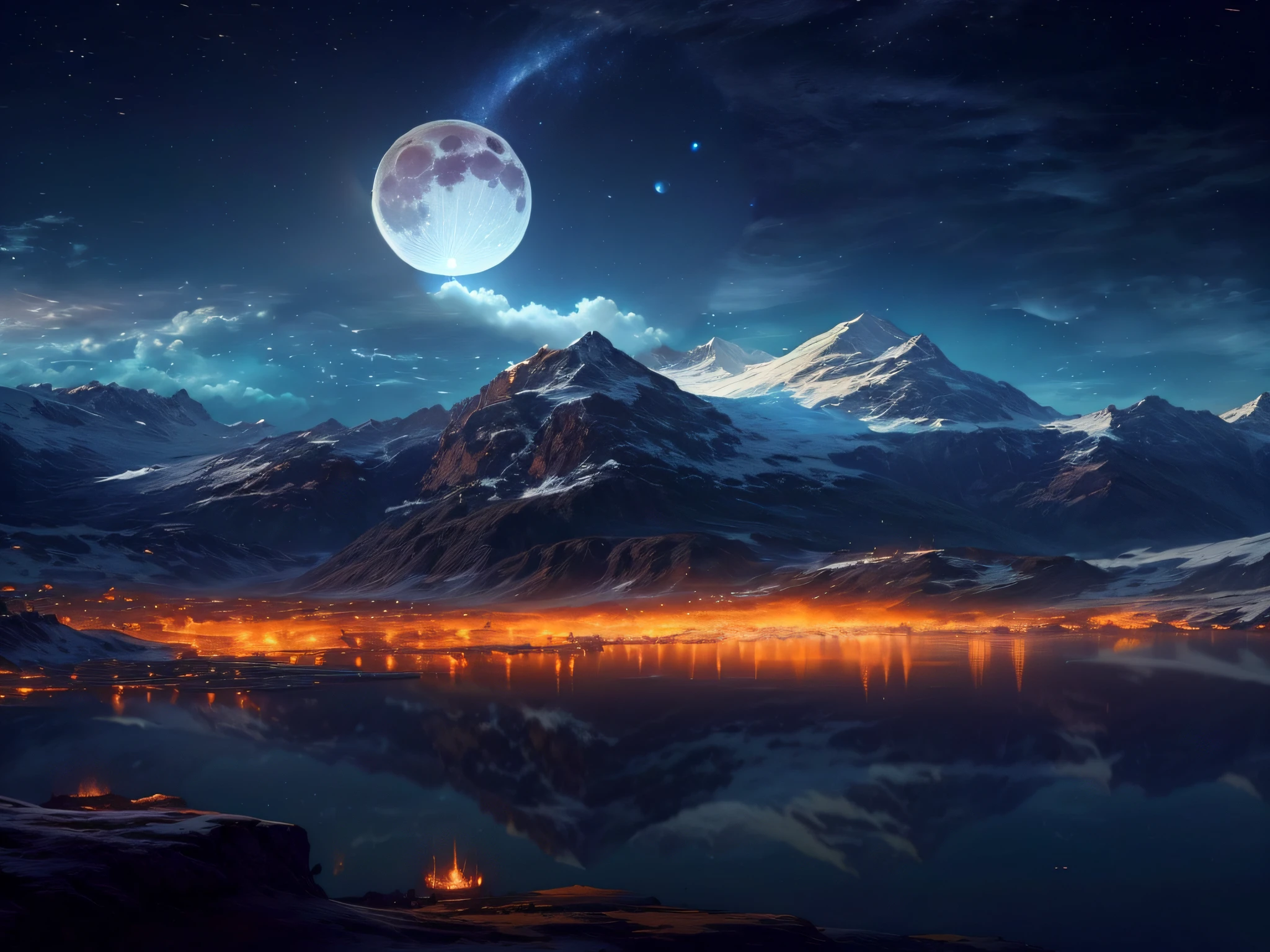 Round moon