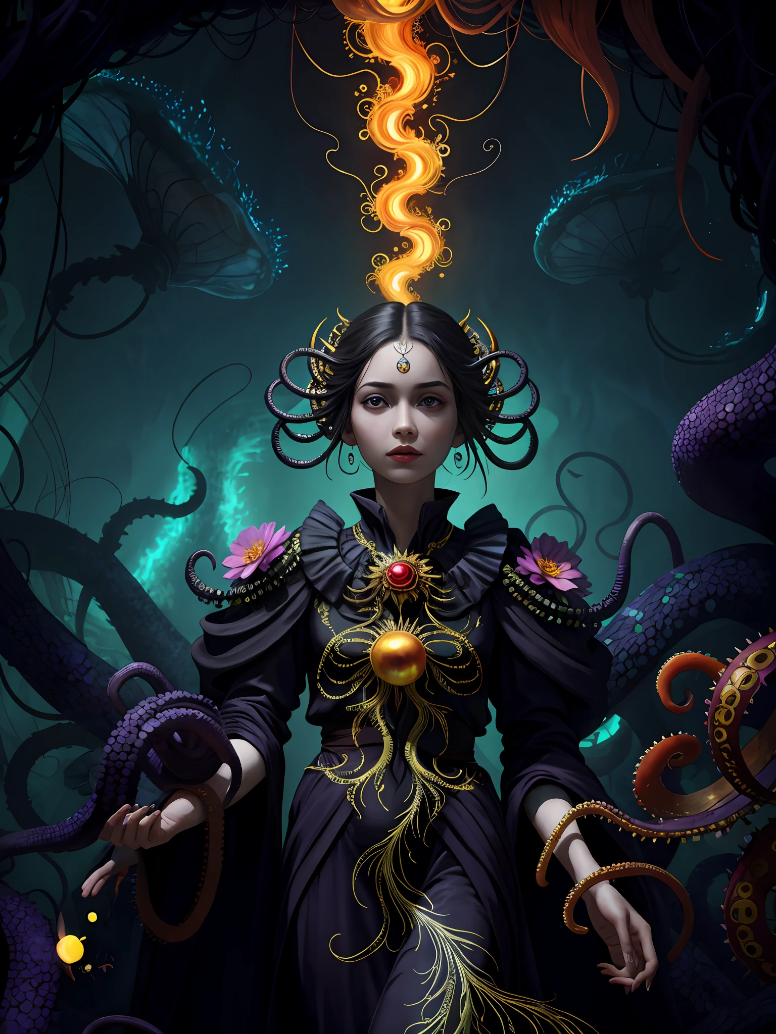 Dark, blend,background