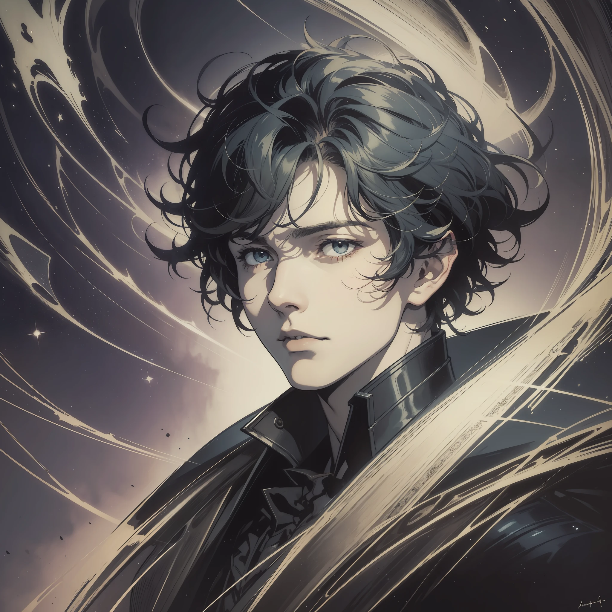 Elegant Classic boy in a dark London Islington, art by Arthur Rackham and Bob Peak, contour light, fine detail, atmospheric, hyper detailed hair strands, sharp focus, sharp edge
🌠☄🌟lost⭐🌙🌕in 🌌🛸space🌌