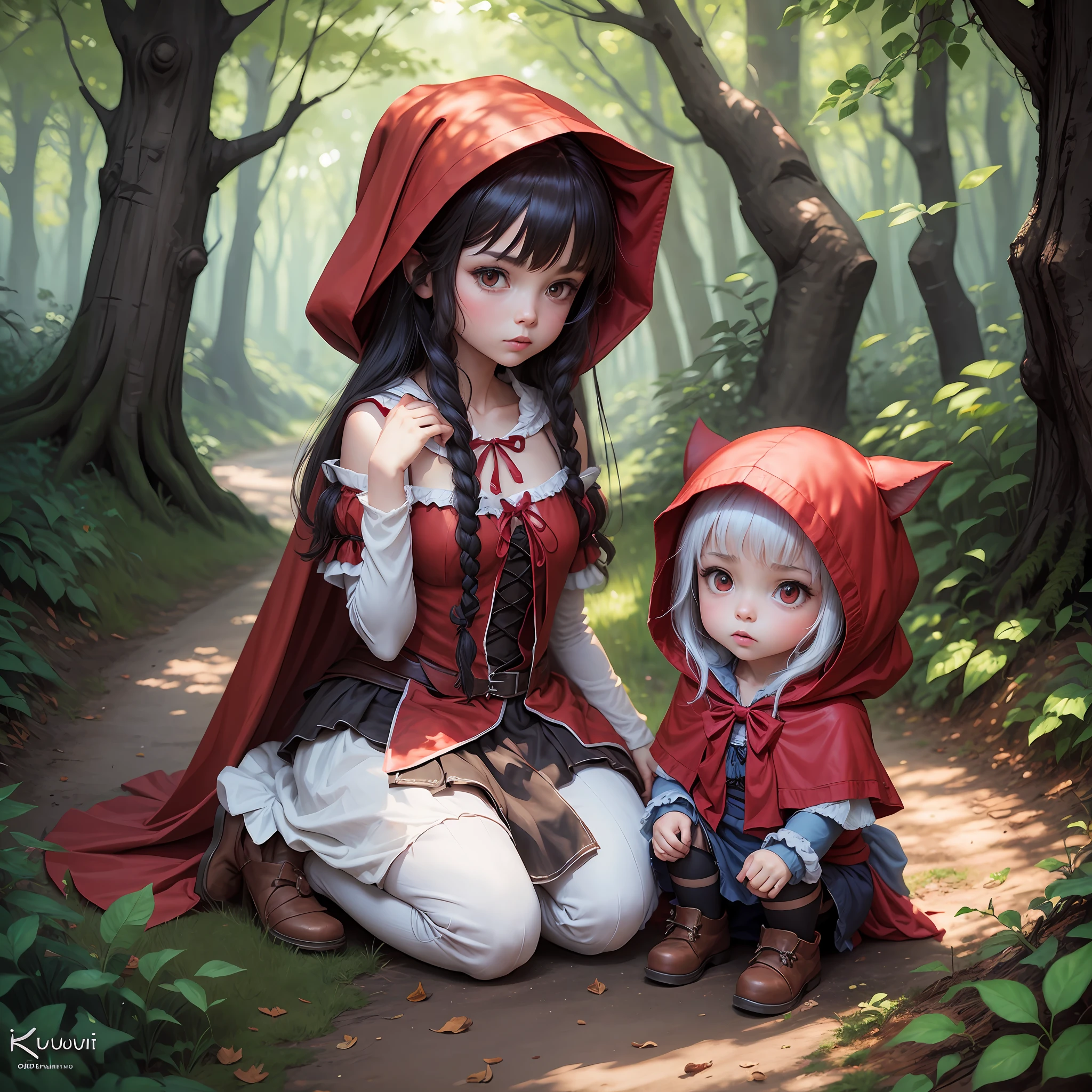 Little Red Riding Hood + Sucubu + Rogue + Fairy --auto --s2