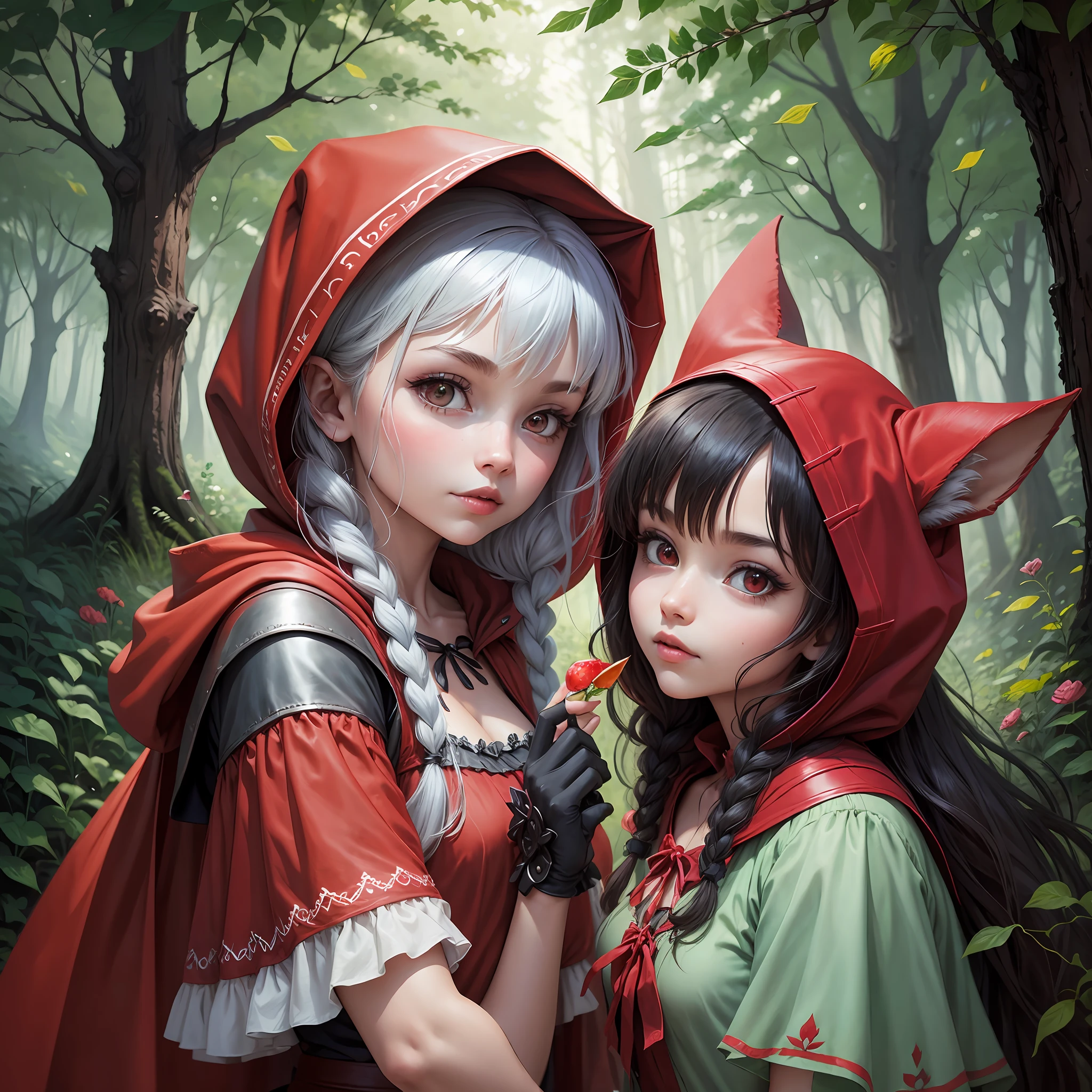 Little Red Riding Hood + Sucubu + Rogue + Fairy --auto --s2