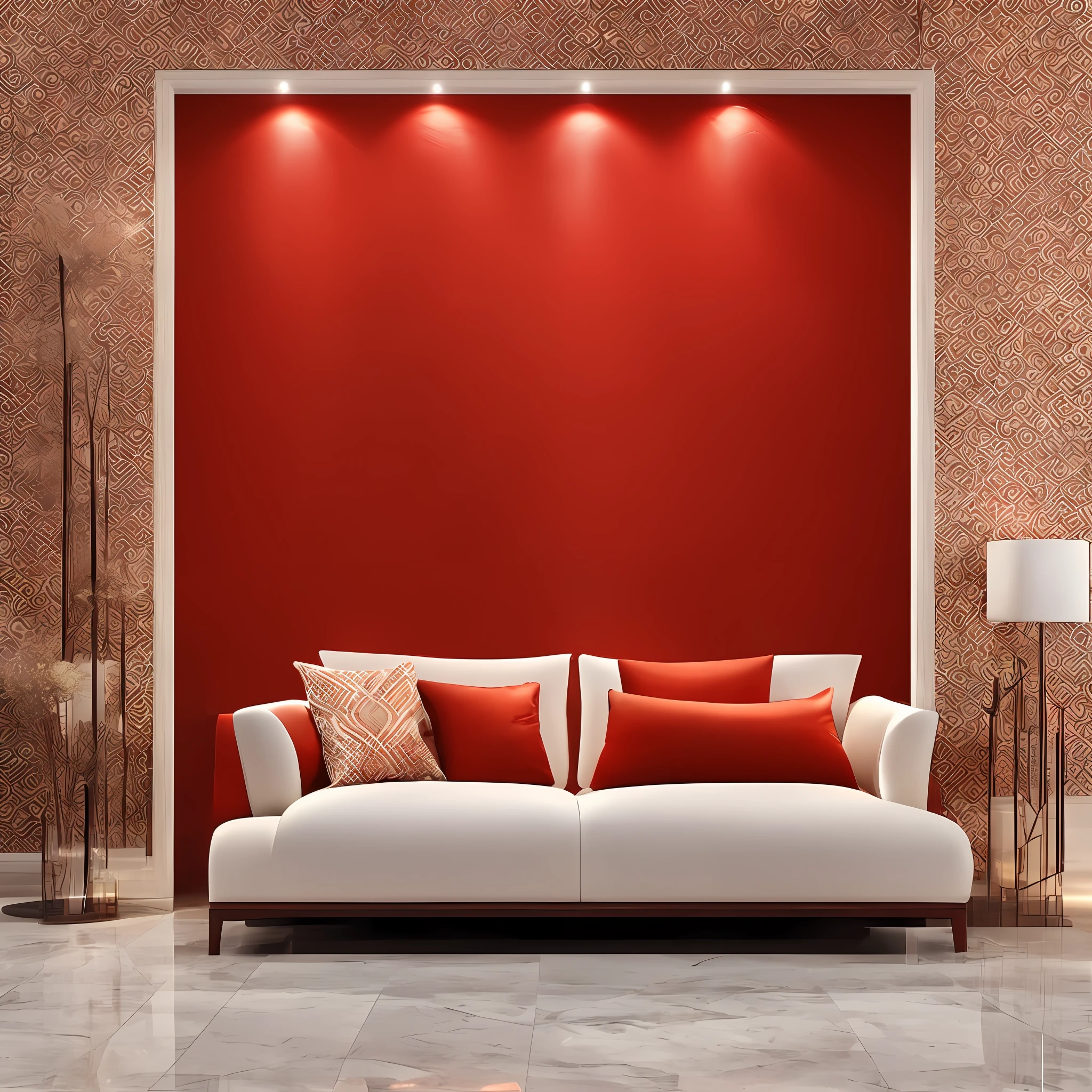 Generate scenery background, light red wall, light light illumination classical fine pattern, three-dimensional sense, high-grade luxury, ultra-high resolution --auto --s2