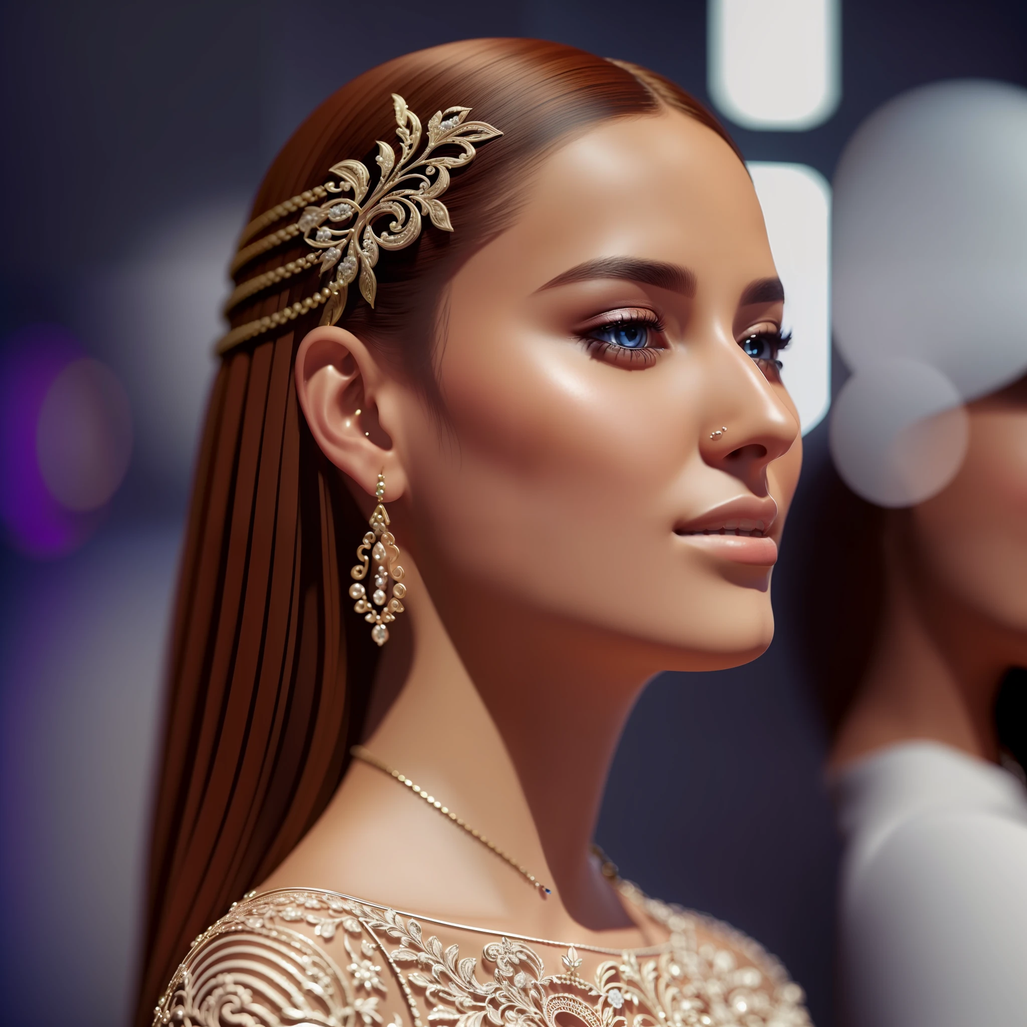 ((best quality)),8k, ((ultra res)), ((photorealistic)), (intricate details),(((photorealistic: 1.6))) , athetic woman,beautiful dress,in a mall --auto --s2