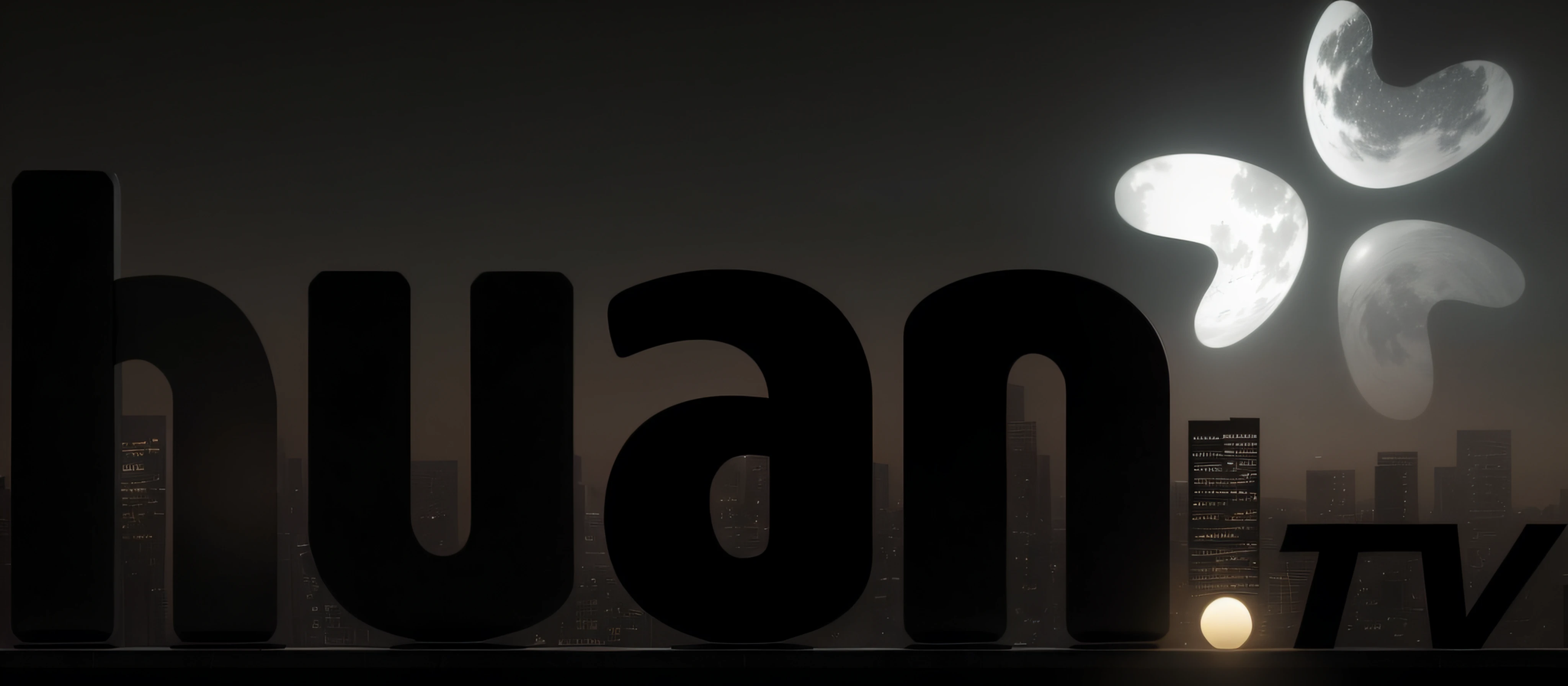 High-rise buildings, skyscrapers, gray tones, night scenes, sharp silhouettes, shimmering lights, architectural details, shooting width, halo, overlook perspective, dark interpretation.