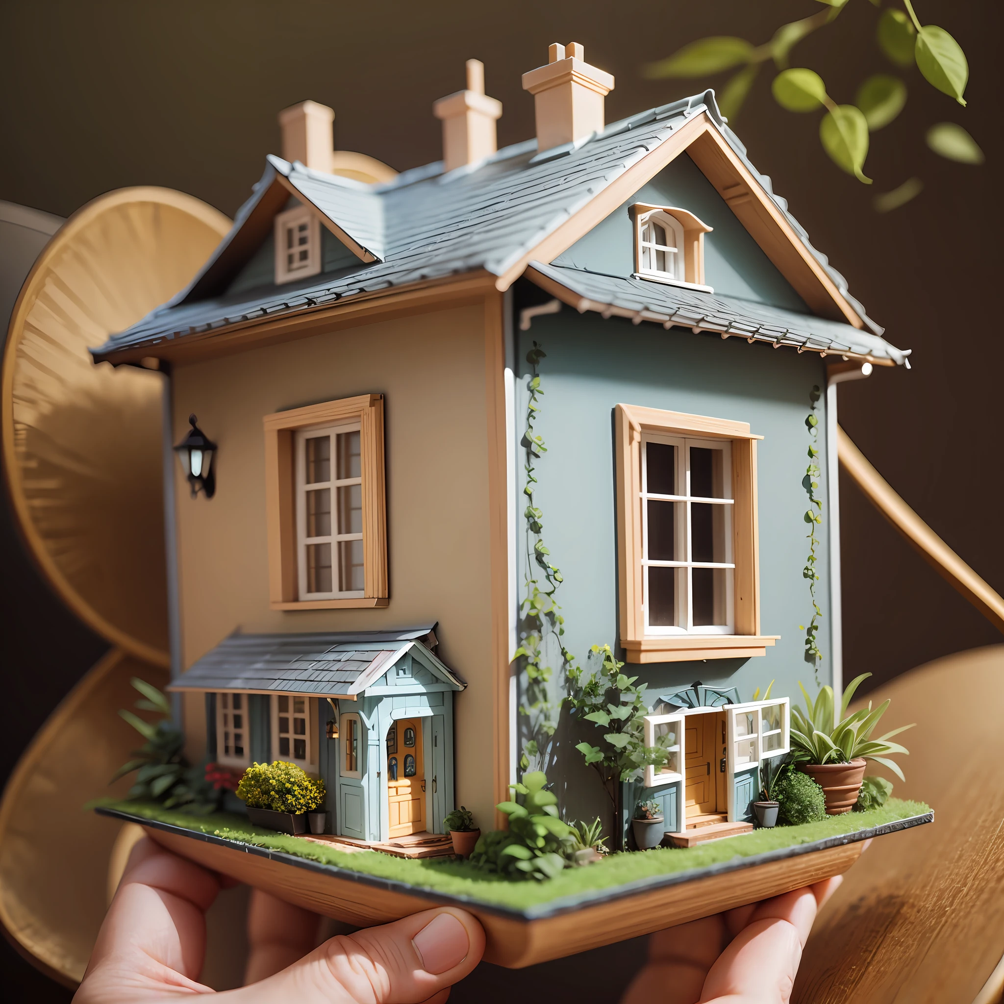 Miniature house, especially exquisite --auto --s2