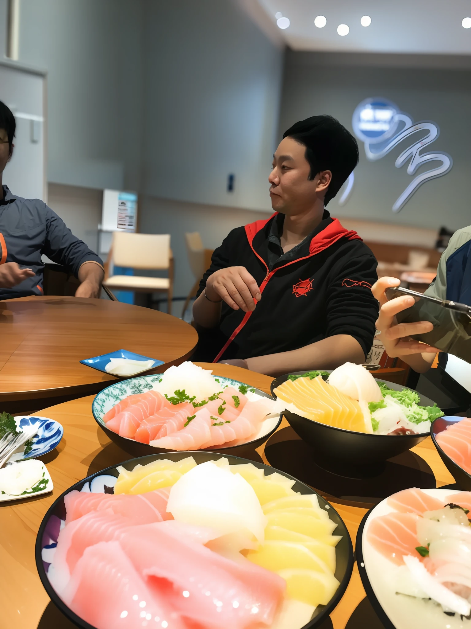 Sashimi, a lavish meal