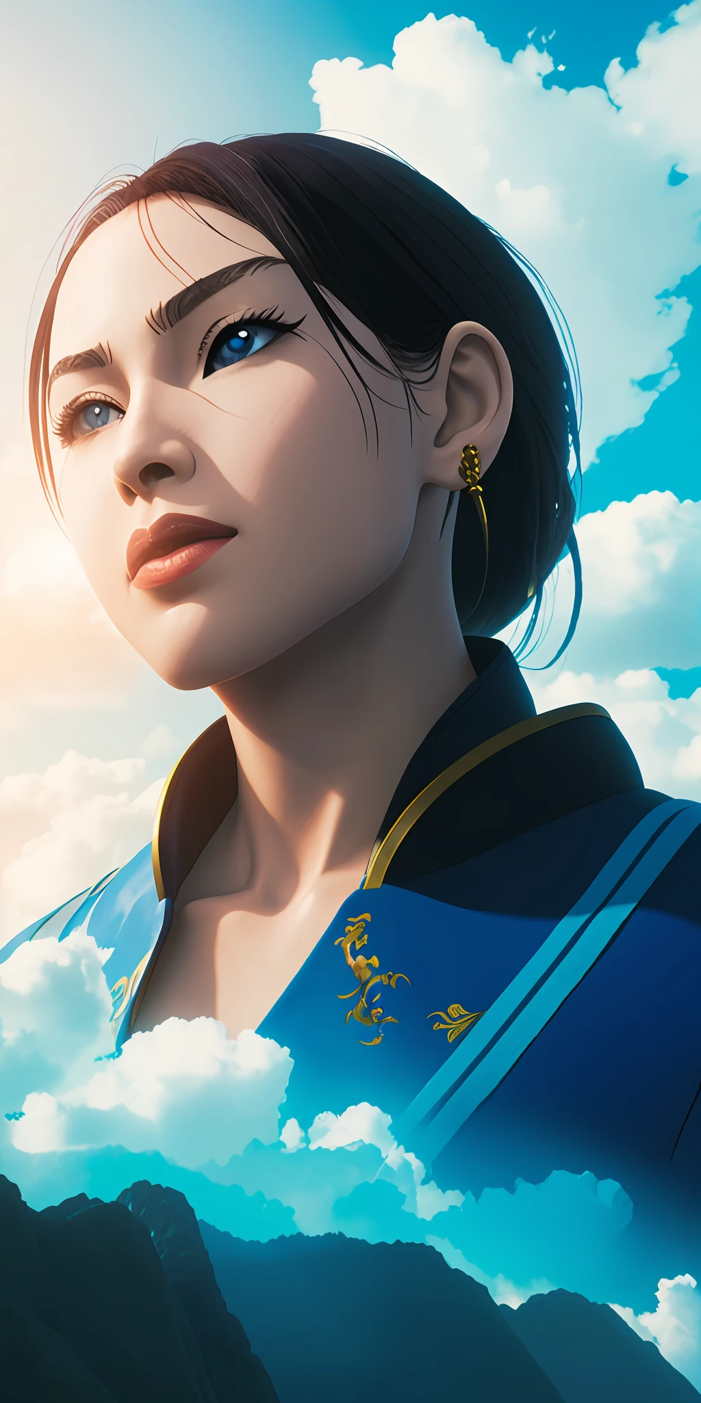 Versão realista da Chun li Street Fighter 2   the world warrioes.