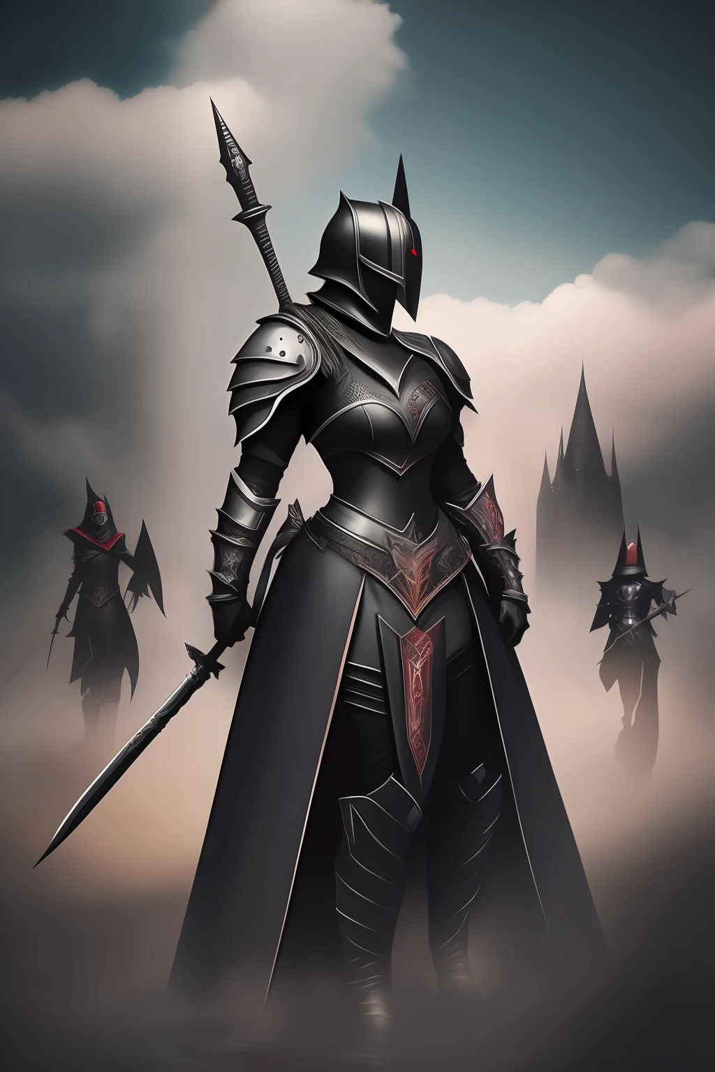 black knight, woman --auto --s2