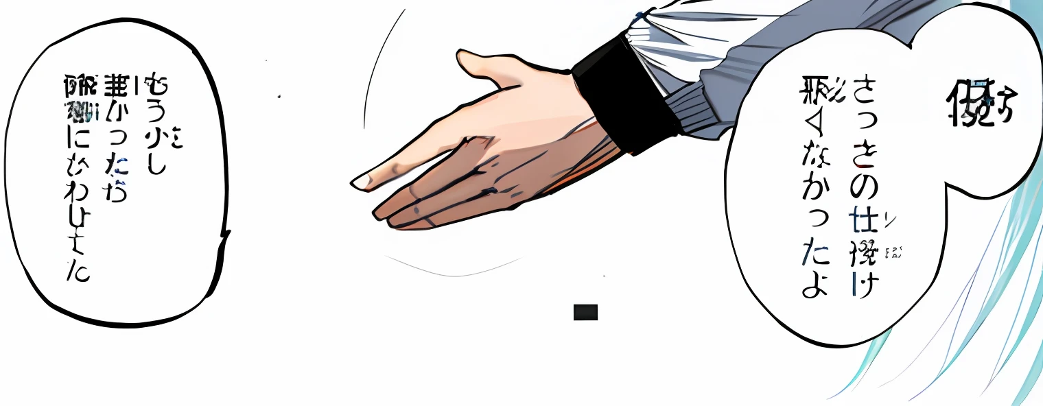 hand, white background, color manga, manga color, color manga, color manga panel