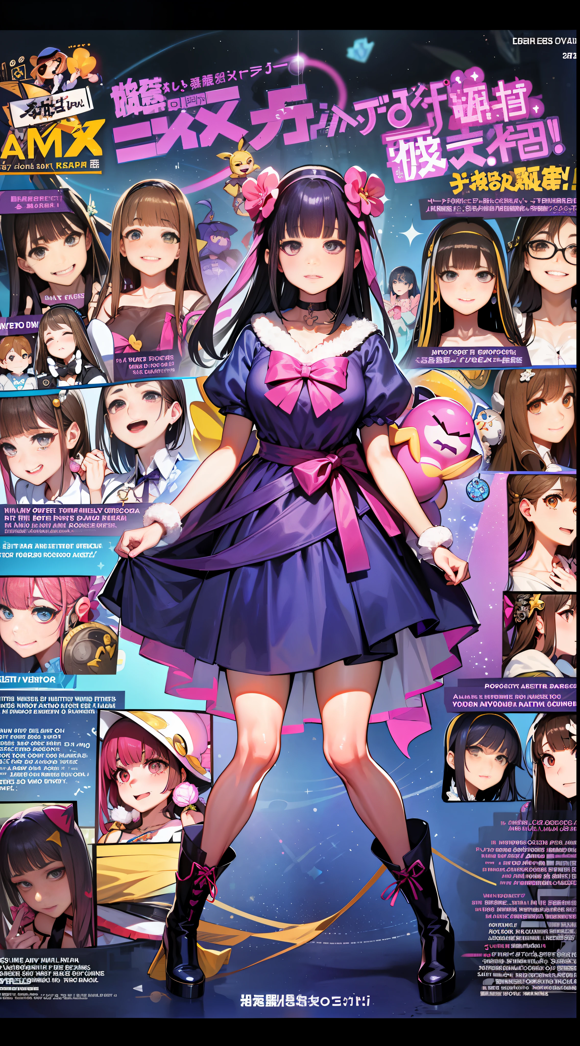 a close up of a person in a dress and boots, maya fey from ace attorney, pokemon trainer outfit, pokemon trainer, misty from pokemon, arian, illustrious makinami, official art, rei hiroe, wataru kajika, anya from spy x family, twilight ray, ray, tsukasa dokite, official character art, yukii morita, moe