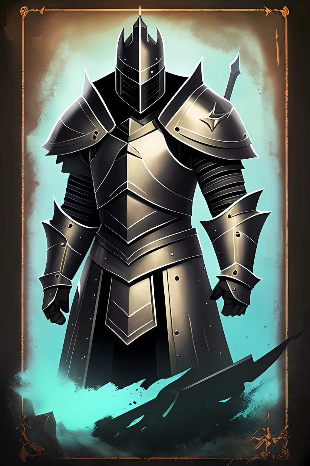 black knight, in armour --auto --s2