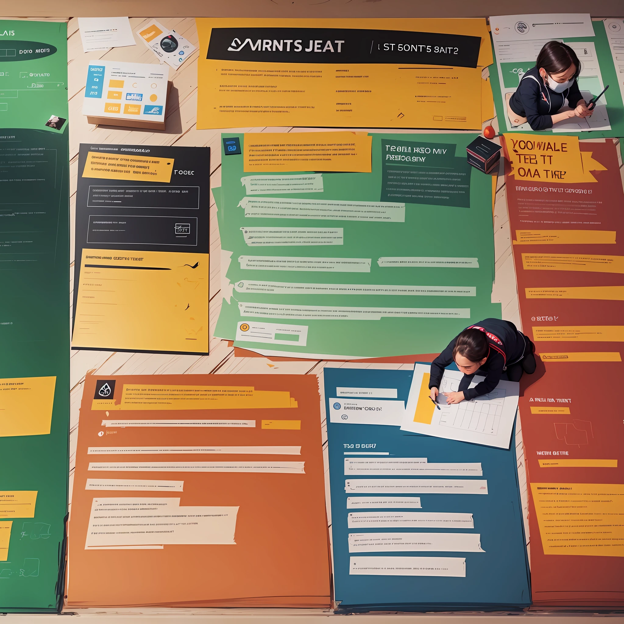 Help me design a poster that requires neatly arranging the following: 1. Set goals
Two. Disassemble the target
Three. Resource inventory
Four. Event panorama
Five. Active mother
Six. Activity time
Seven. The theme of the event
Eight. Activity scenarios
Nine. Customer journey
Ten. Event promotion --auto --s2