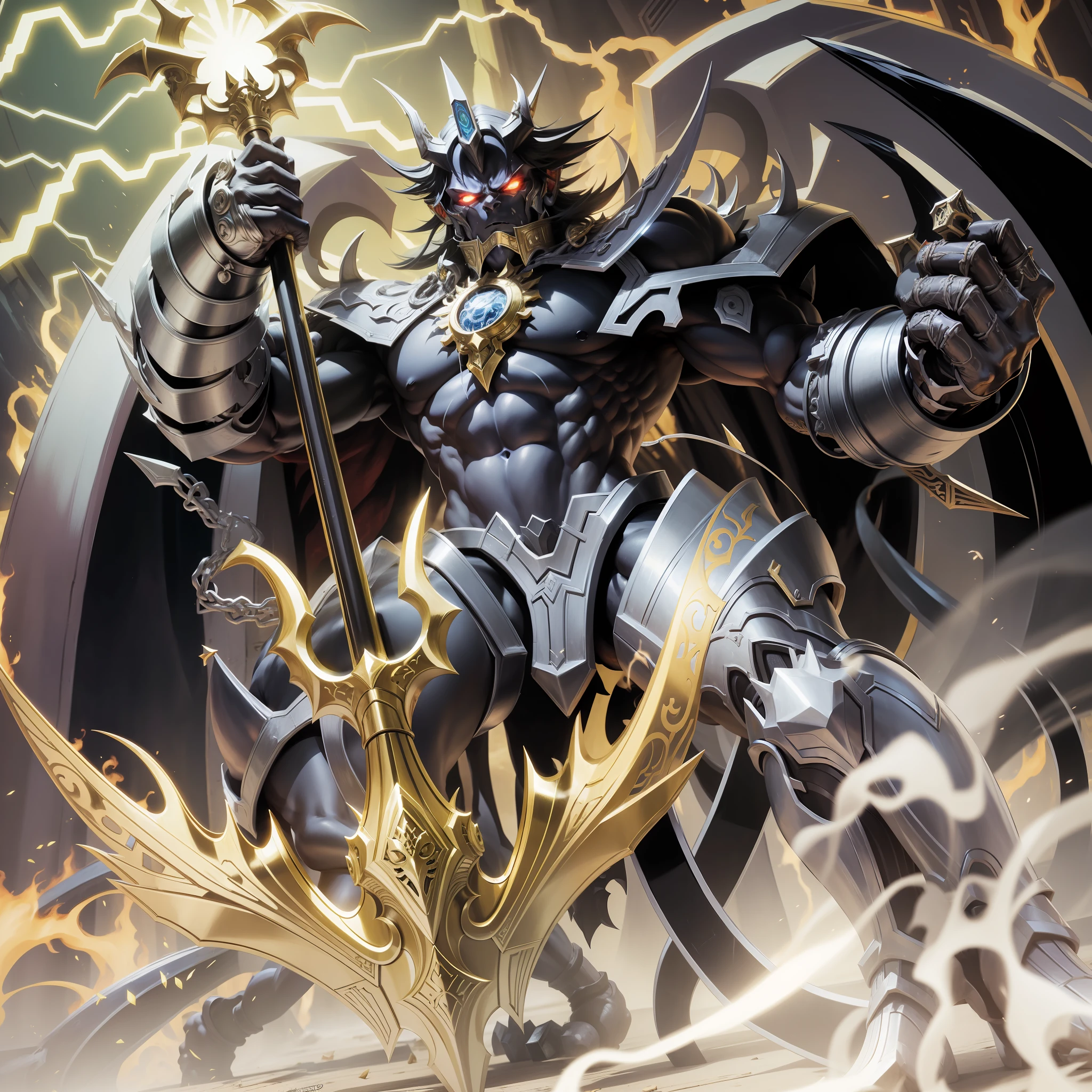 Demon King, Muscular, Symbiotic Body,Yu-Gi-Oh