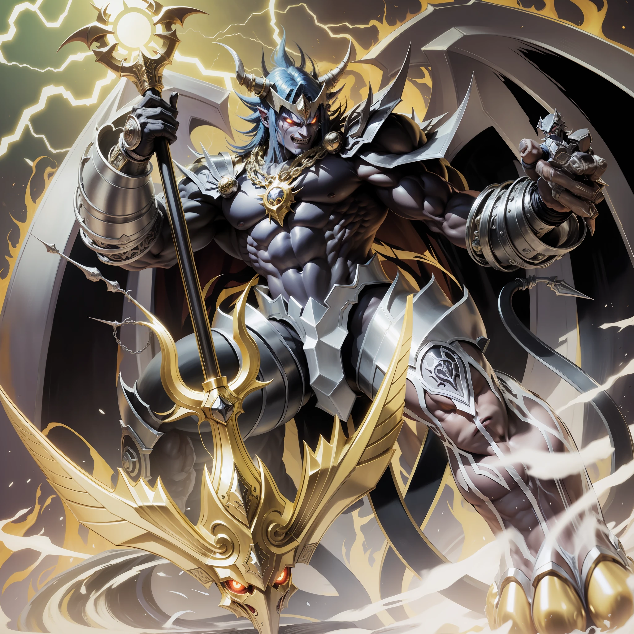Demon King, Muscular, Symbiotic Body,Yu-Gi-Oh