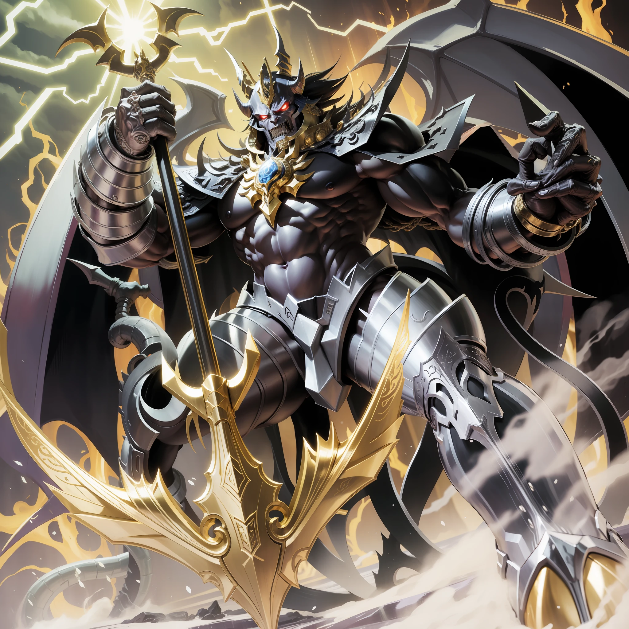 Demon King, Muscular, Symbiotic Body,Yu-Gi-Oh