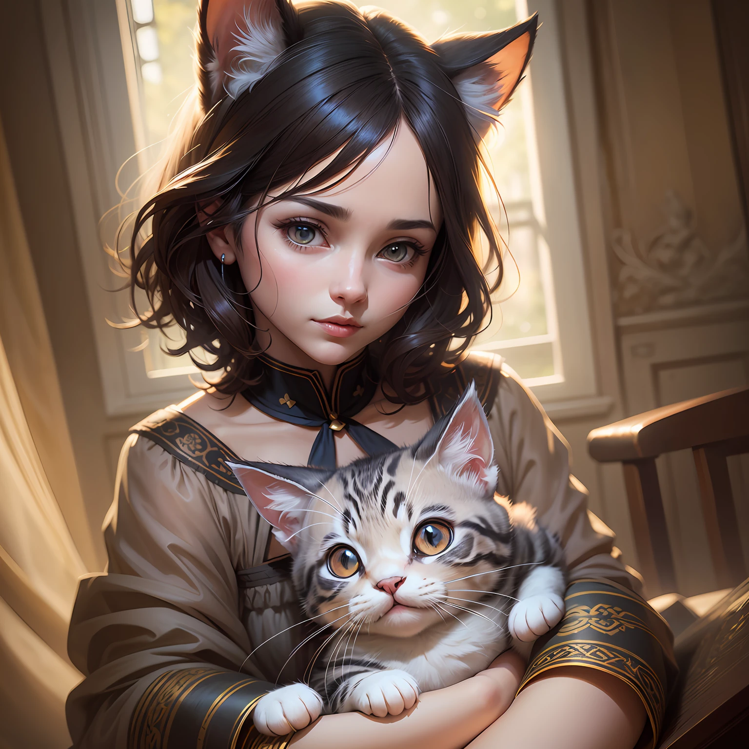 a close up of a woman with long white hair wearing a crown, detailed matte fantasy portrait, elegant cinematic fantasy art, portrait of an elf queen, hyperdetailed fantasy character, beautiful elf with ornate robes, yuri shwedoff and tom bagshaw, fantasy art behance, intricate wlop, fantasy concept art portrait, portrait of very beautiful elf, fantasy character portrait --auto