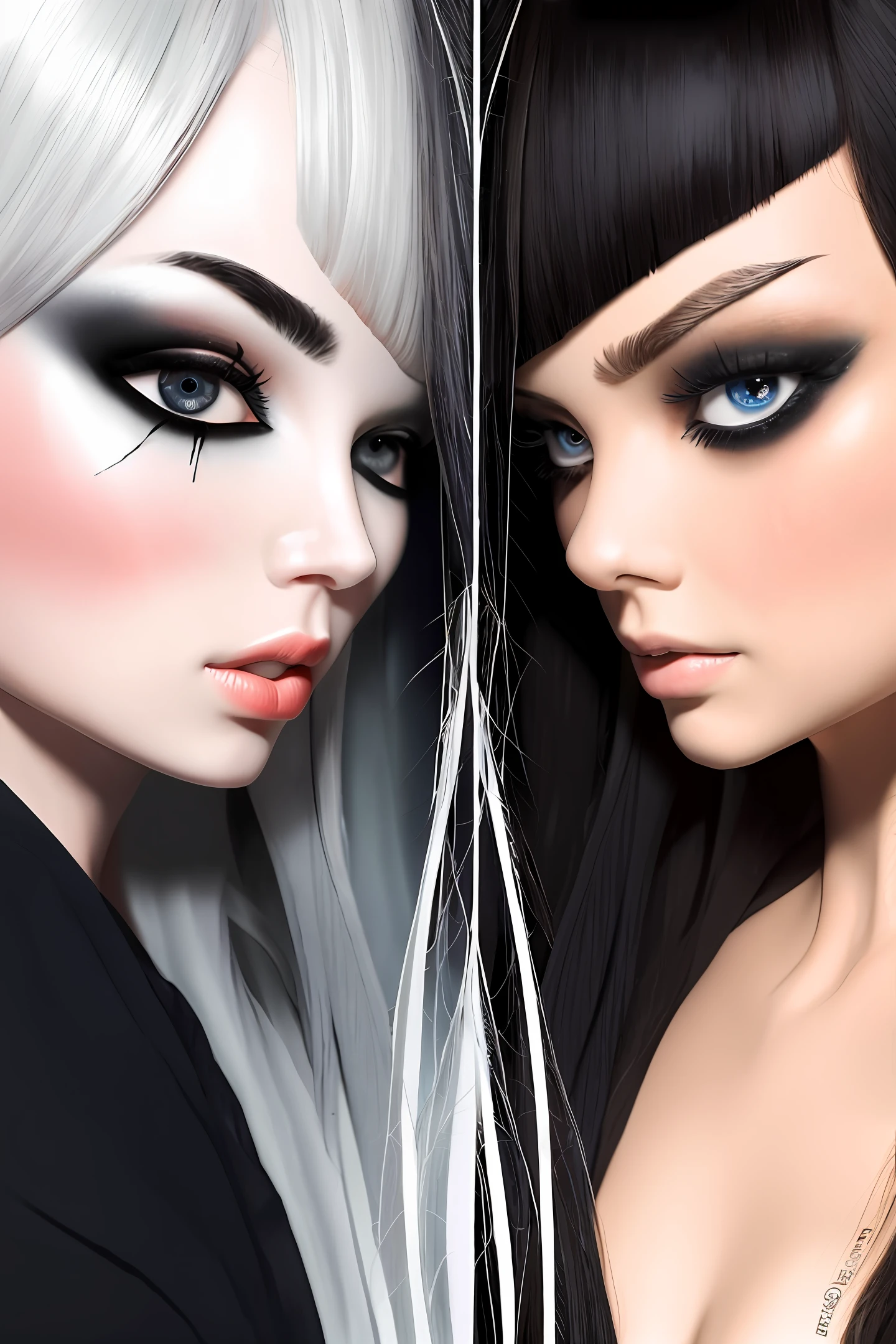 Yin and Yang Eyes, Sick, Beauty, Black Series