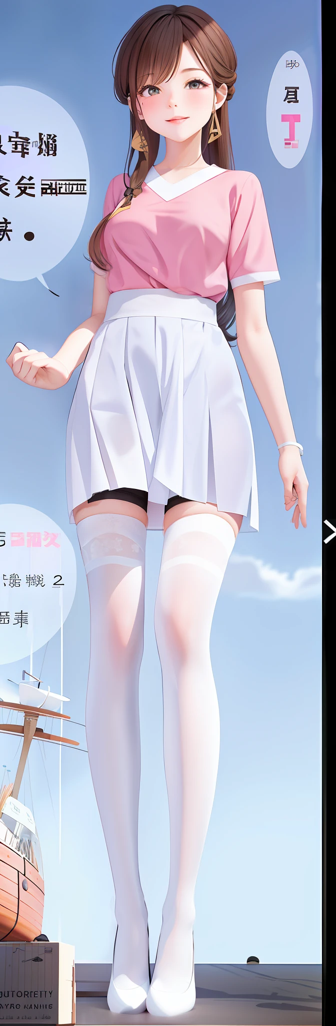 Put on black stockings