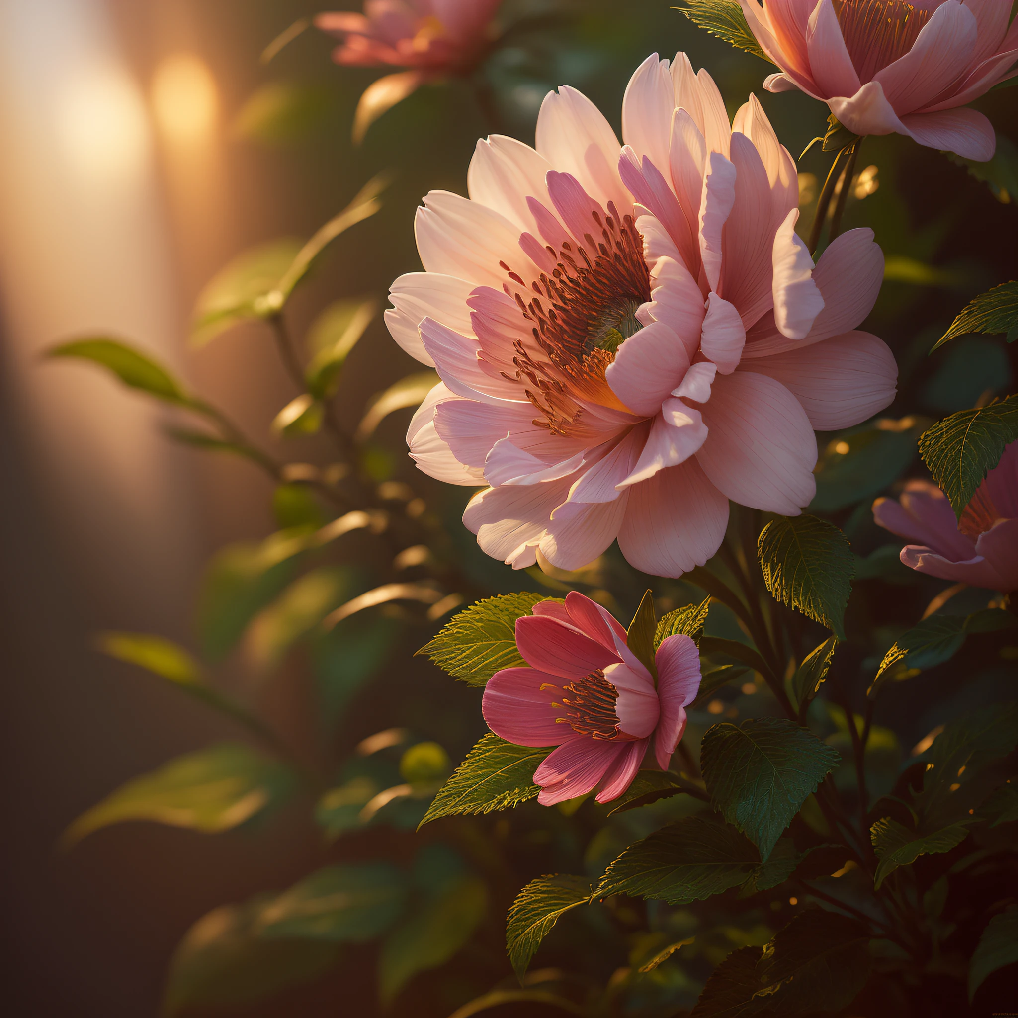 A flower by Casey Weldon, Olga Kvasha, Miho Hirano, hyperdetailed intricately detailed gothic art trending on Artstation triadic colors Unreal Engine 5 detailed matte painting, deep color, fantastical, intricate detail, splash screen, complementary colors, fantasy concept art, 8k resolution, gothic deviantart masterpiece, (dark shot:0.9), art by greg rutkowski and artgerm, soft cinematic light, adobe lightroom, photolab, hdr, intricate, highly detailed, (depth of field:1.4)