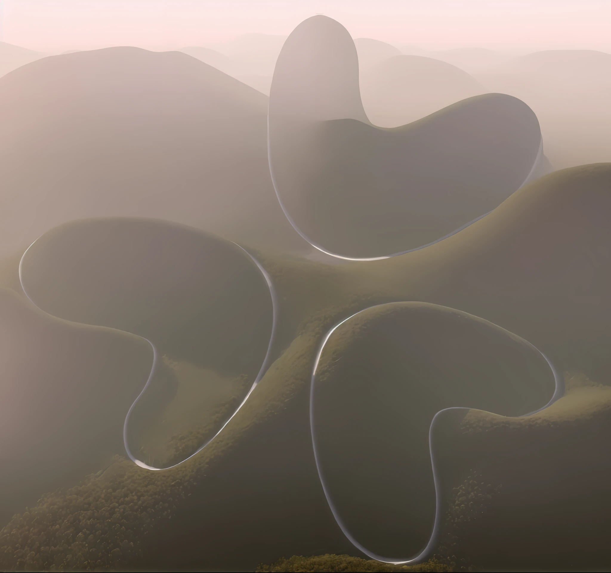 (masterpiece),(best quality),(ultra-detailed), forest, dense vegetation, aerial view, from above, (shallow depth of field: 1.5), Unreal Engine rendering