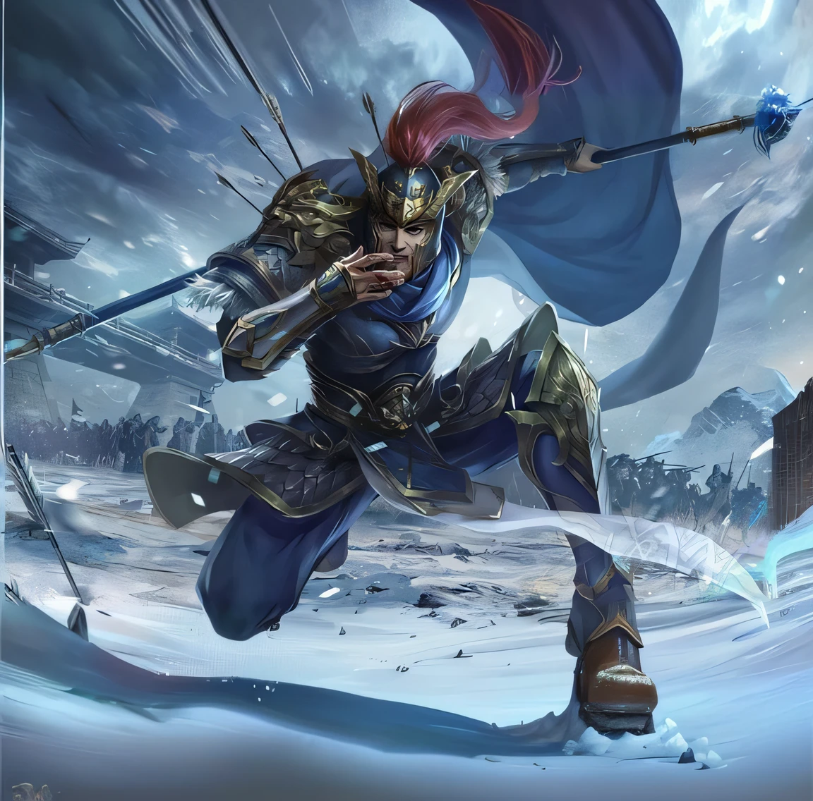 Snow and cape, complete