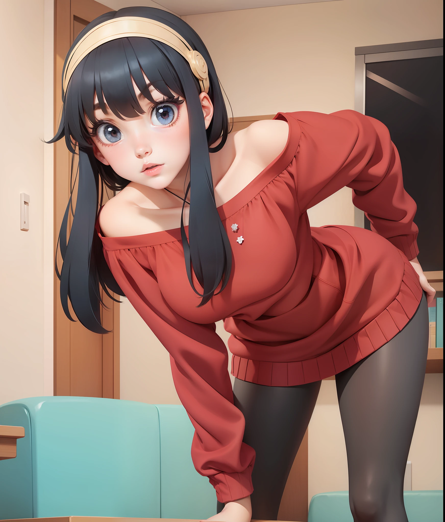 Young girl, underwear, spread crotch