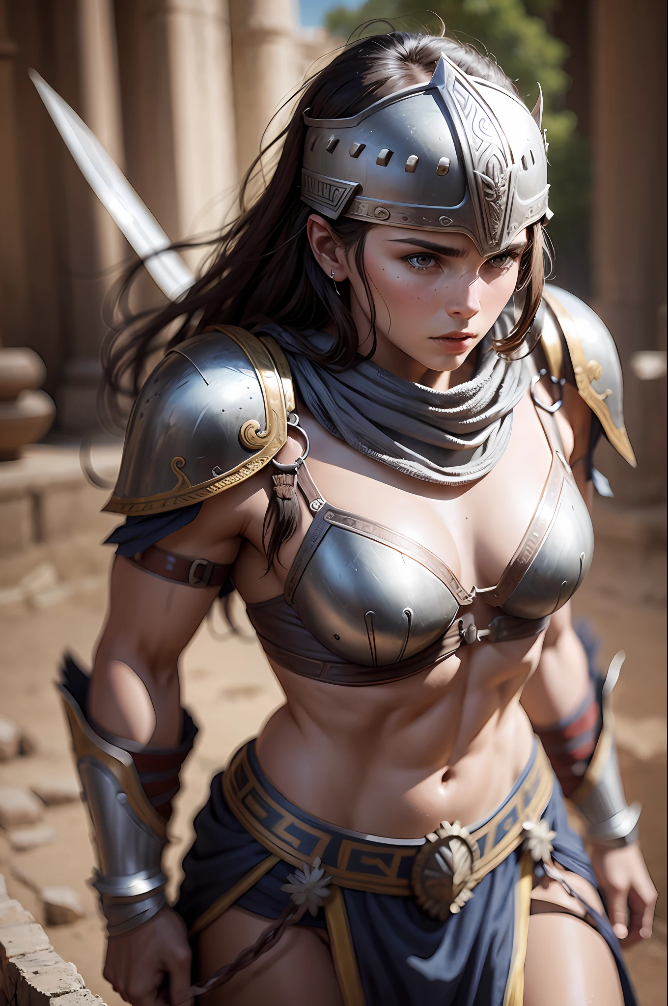 ancient gladiator, realistic photo --auto --s2