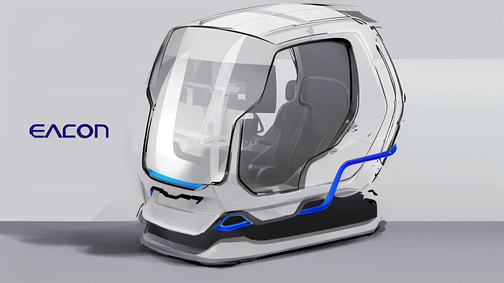 a drawing of a car with a seat and a steering wheel, anime art vehicle concept art, futuristic vehicle, concept art-h 640, futuristic taxi, concept art h 8 0 0, vehicle design, futuristic suzuki, car concept art, futuristic product car shot, car concept, vehicle concept photo!!, futuristic wheelchair, futuristic car concept --auto --s2