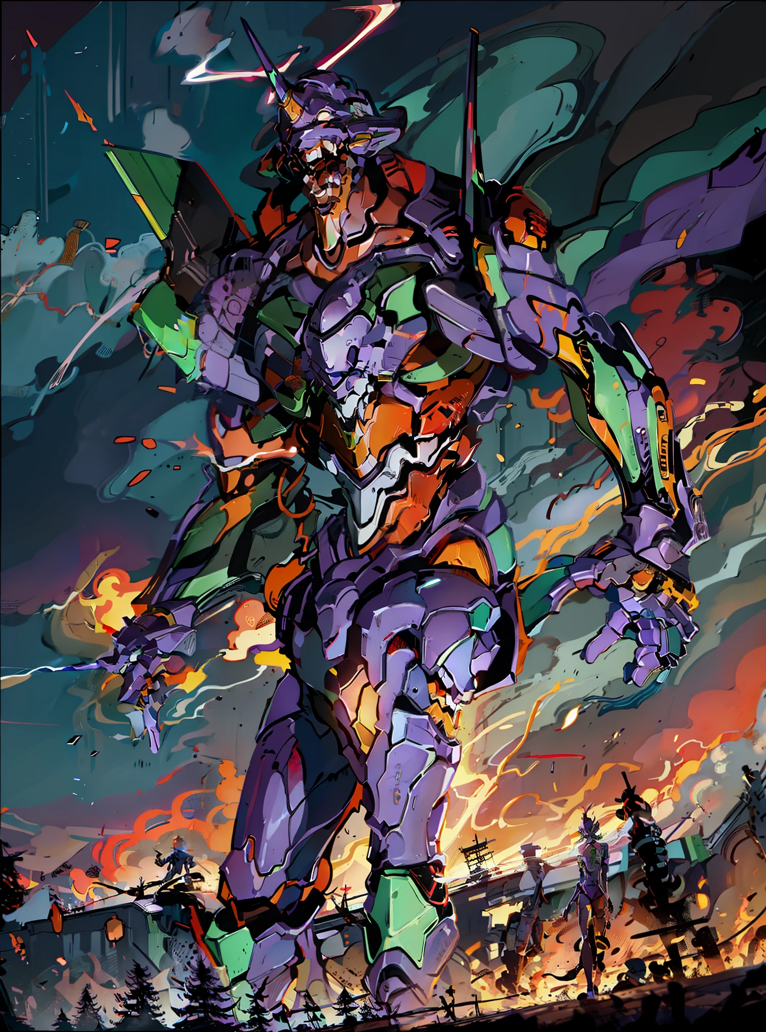 EVA01's hand, EVA01
