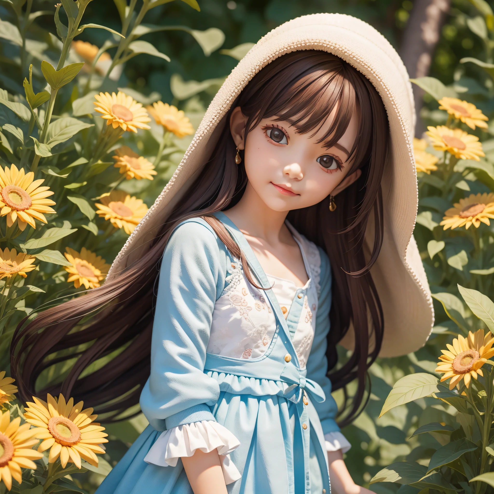 Girl, highest quality, cute