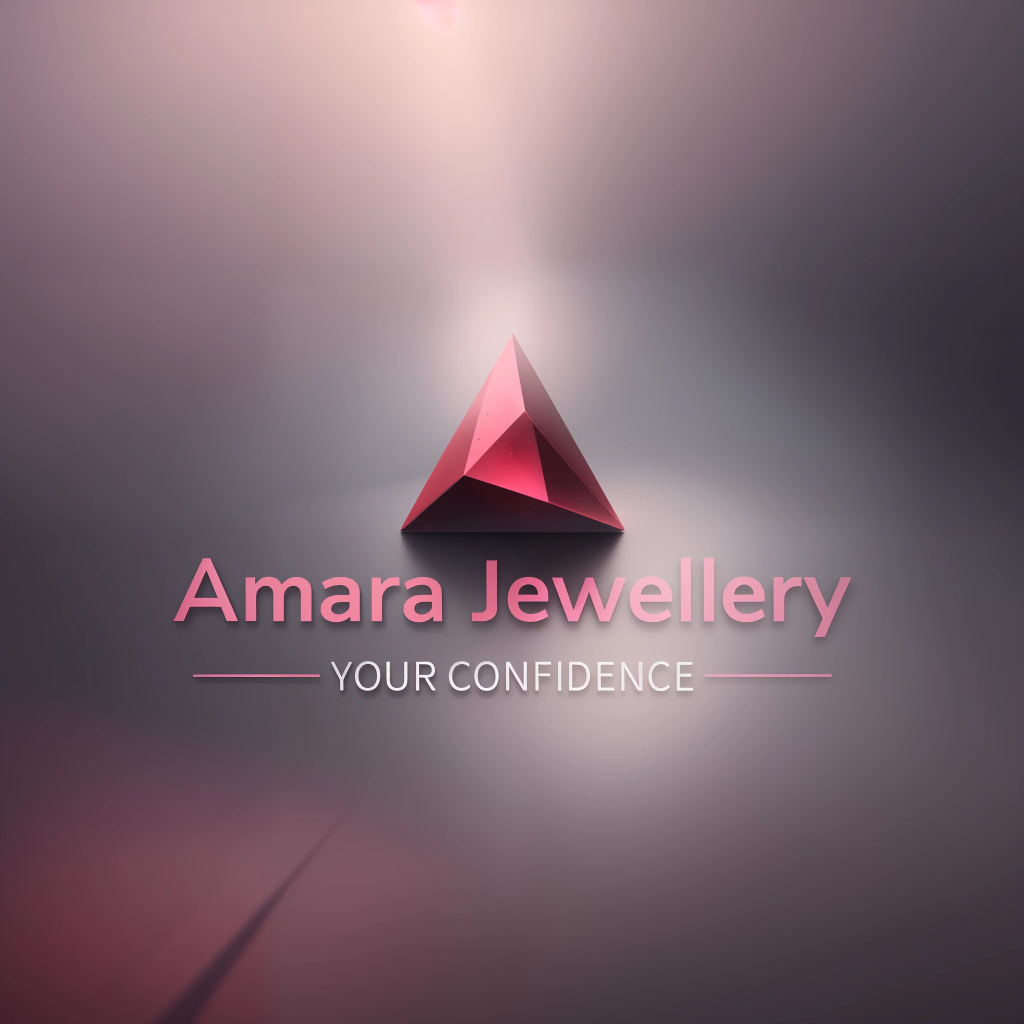 3D words among lots of diamonds and ruby